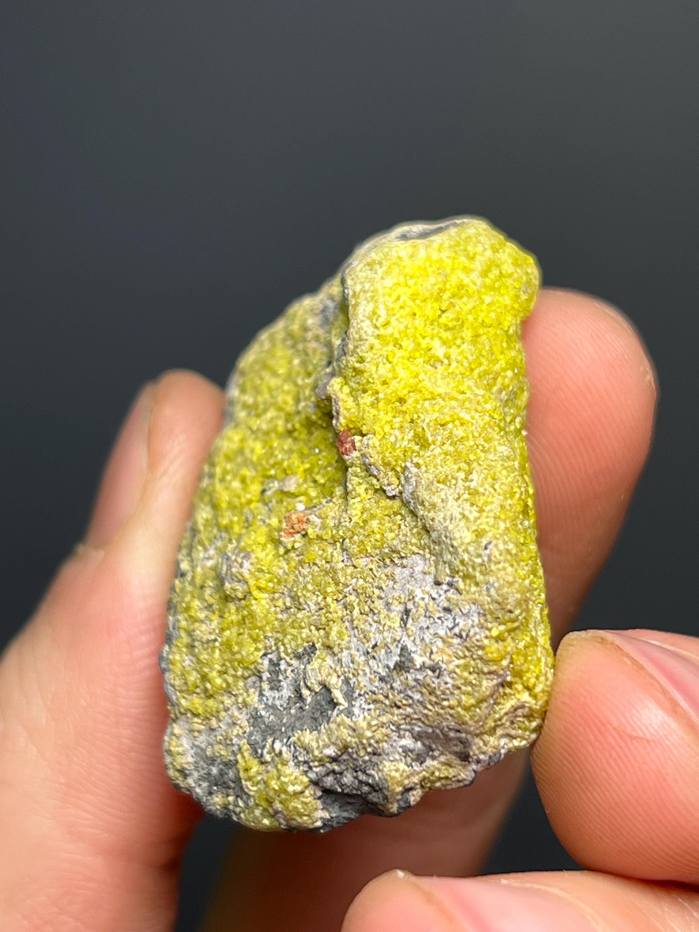 Rare Specimen! Ettringite Specimen - South Africa - Crystal Gemstone AE 