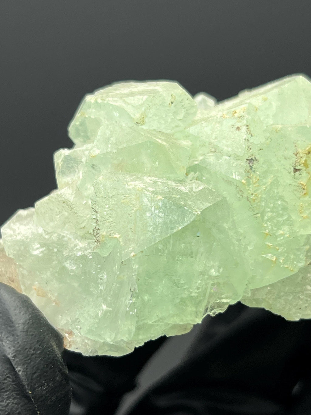 Fluorapophyllite With Apophyllite - Crystal Gemstone AE 