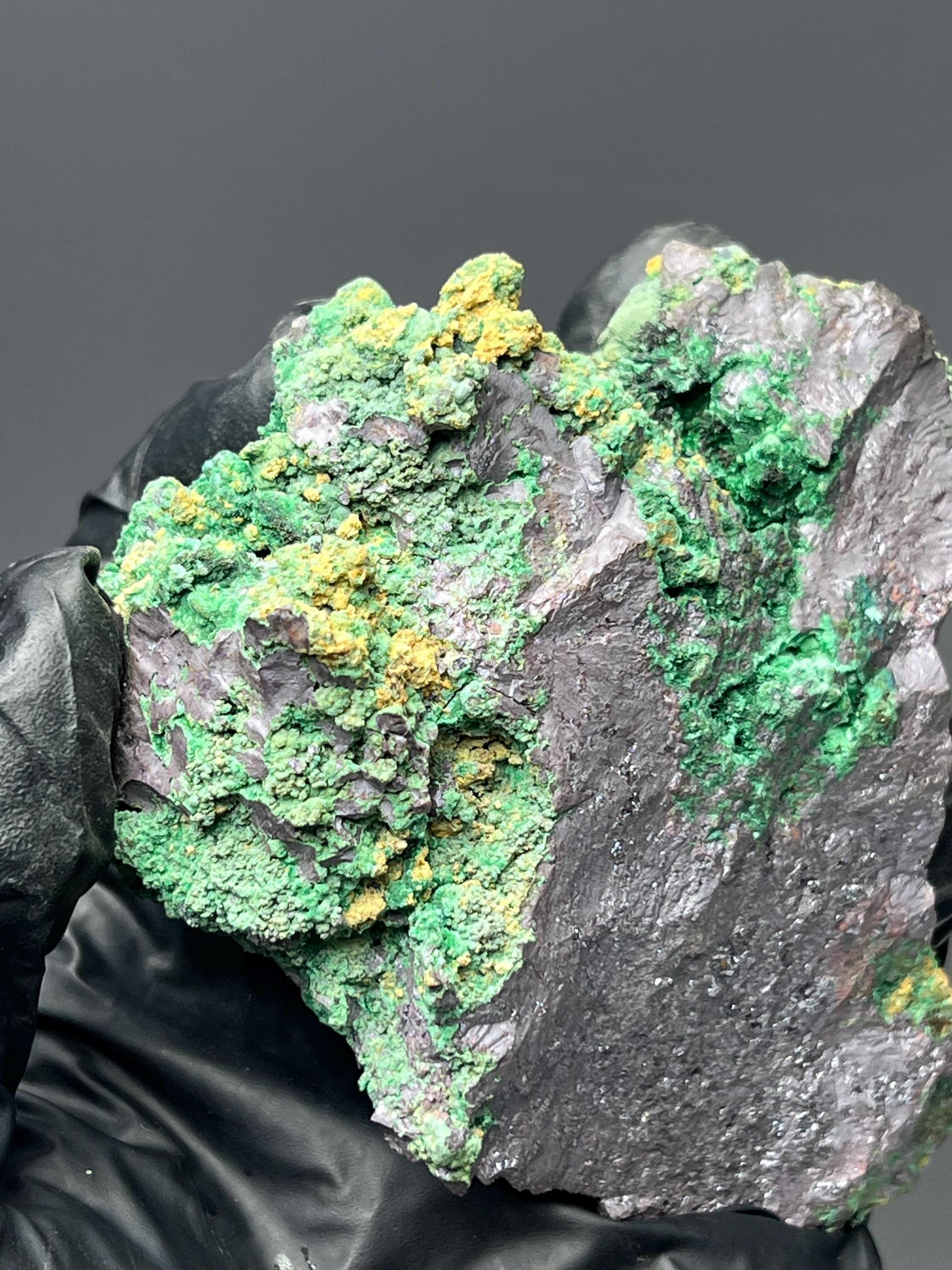 Cuprite And Hematite With Limonite - Crystal Gemstone AE 