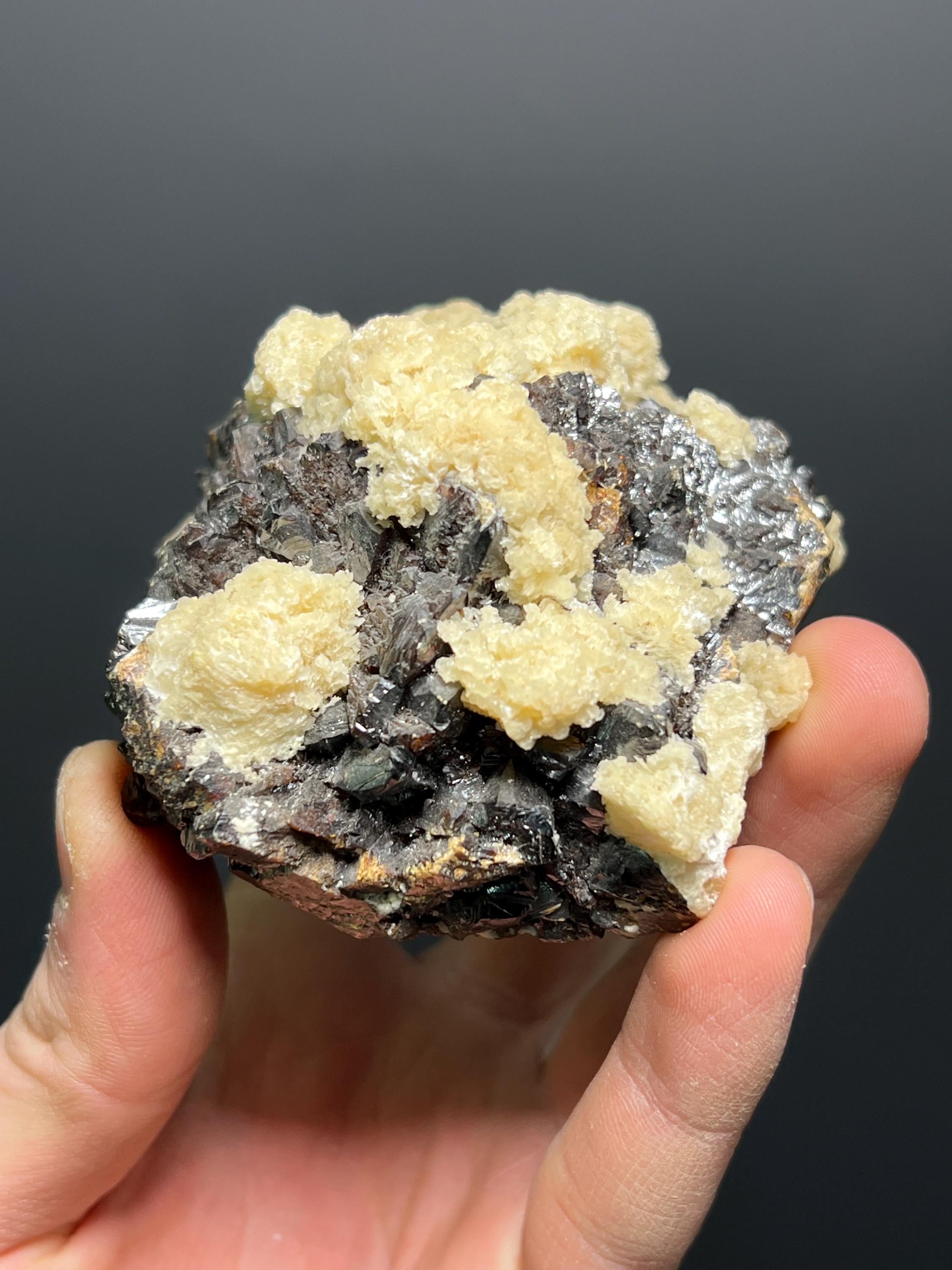 Barite With Sphalerite Specimen, 592gram - Crystal Gemstone AE 