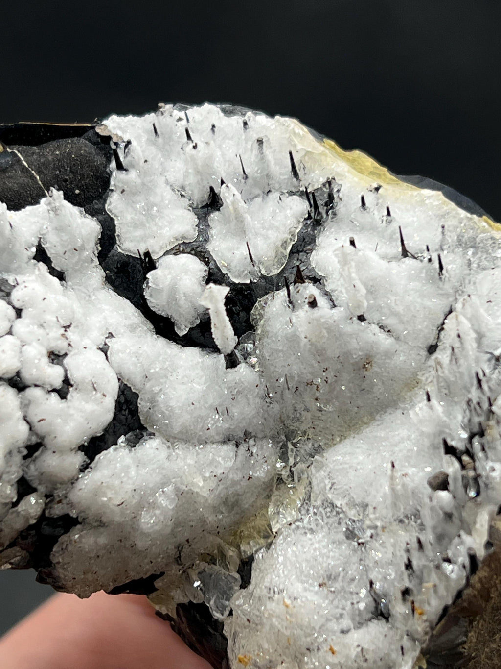 Museum Grade Crystal Calcite On Stalactite Hematite - Crystal Gemstone AE 