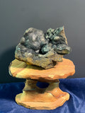 "Museum Grade" Golden Color Botryoidal Goethite - Crystal Gemstone AE 