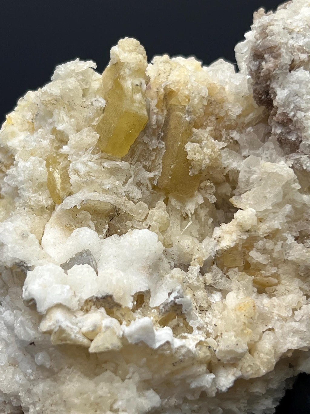 Barite With Calcite - Crystal Gemstone AE 