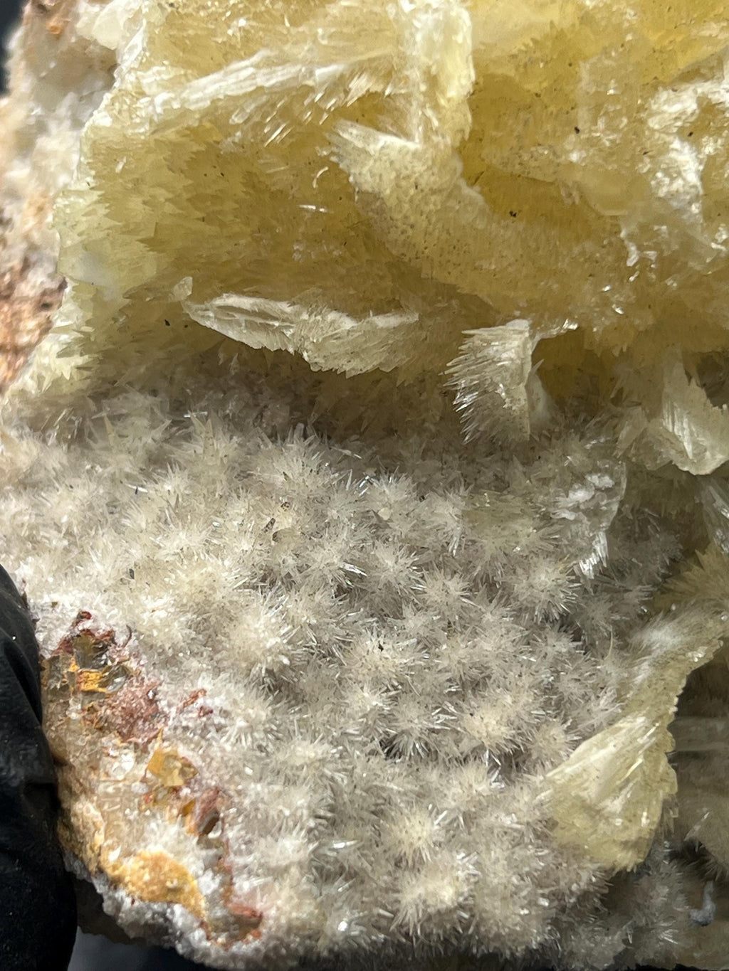 Feather Crystal Calcite Specimen - Crystal Gemstone AE 