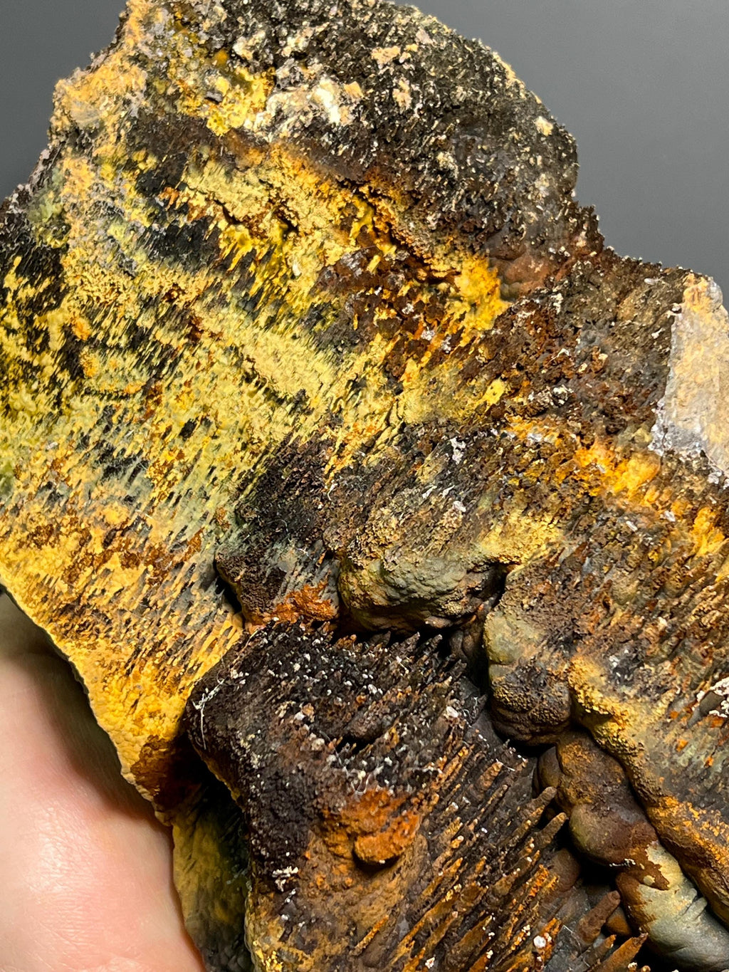 Museum Grade, Special Limonite On Stalactite Goethite, 3kg - Crystal Gemstone AE 
