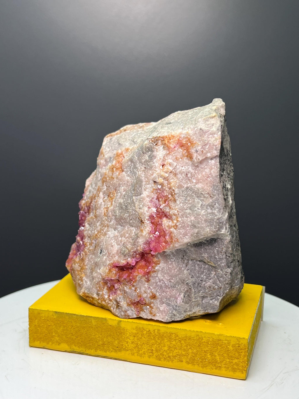 Moroccan Roselite Specimen: Delicate Pink Cobalt Mineral - Crystal Gemstone AE 