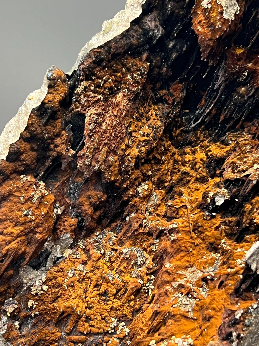 Museum Grade! Limonite And Specularite With Stalactites Goethite Specimen, For Special Collection - Crystal Gemstone AE 