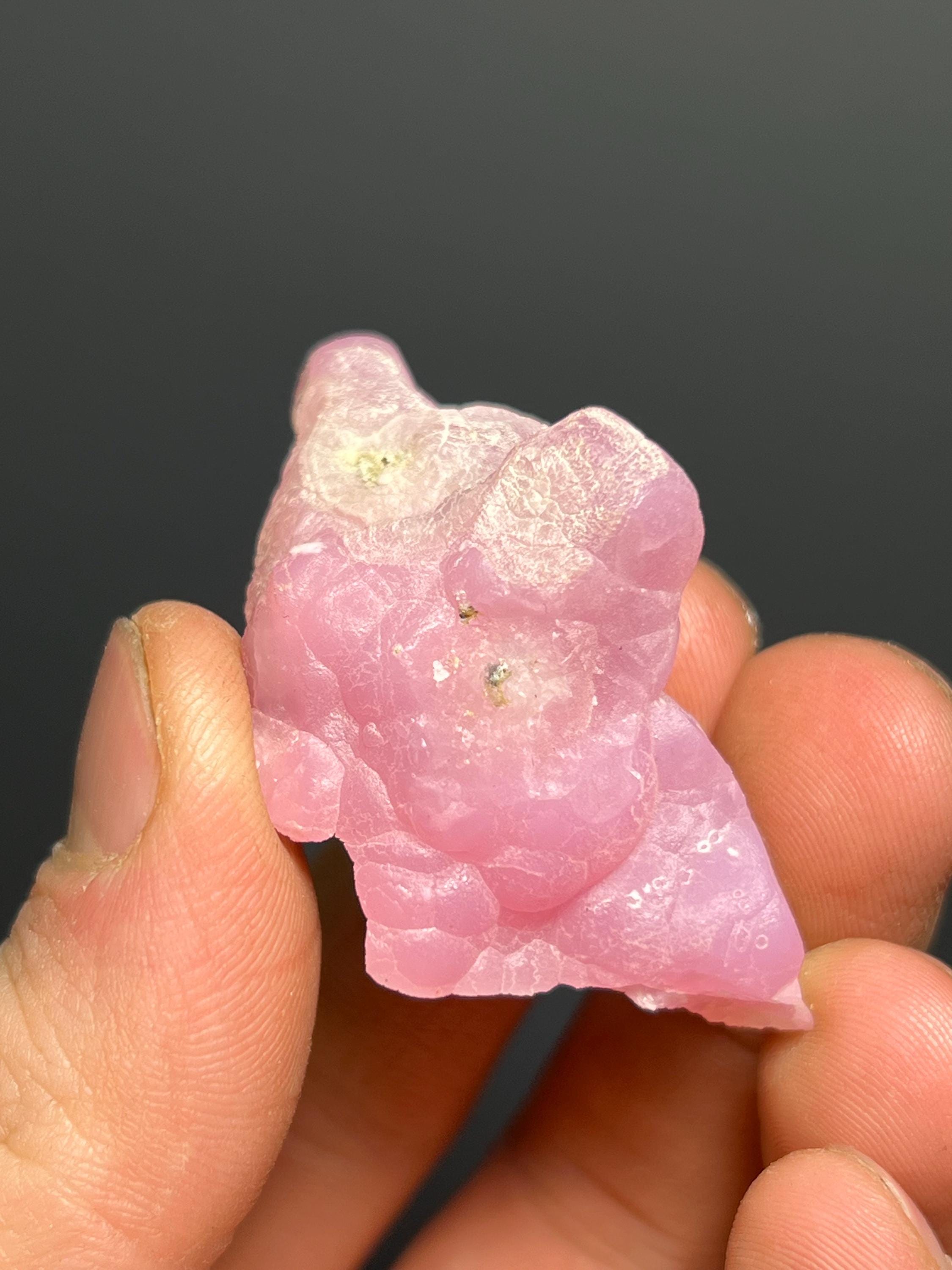 Very Special Cobaltian Calcite Specimen, 32gram - Crystal Gemstone AE 