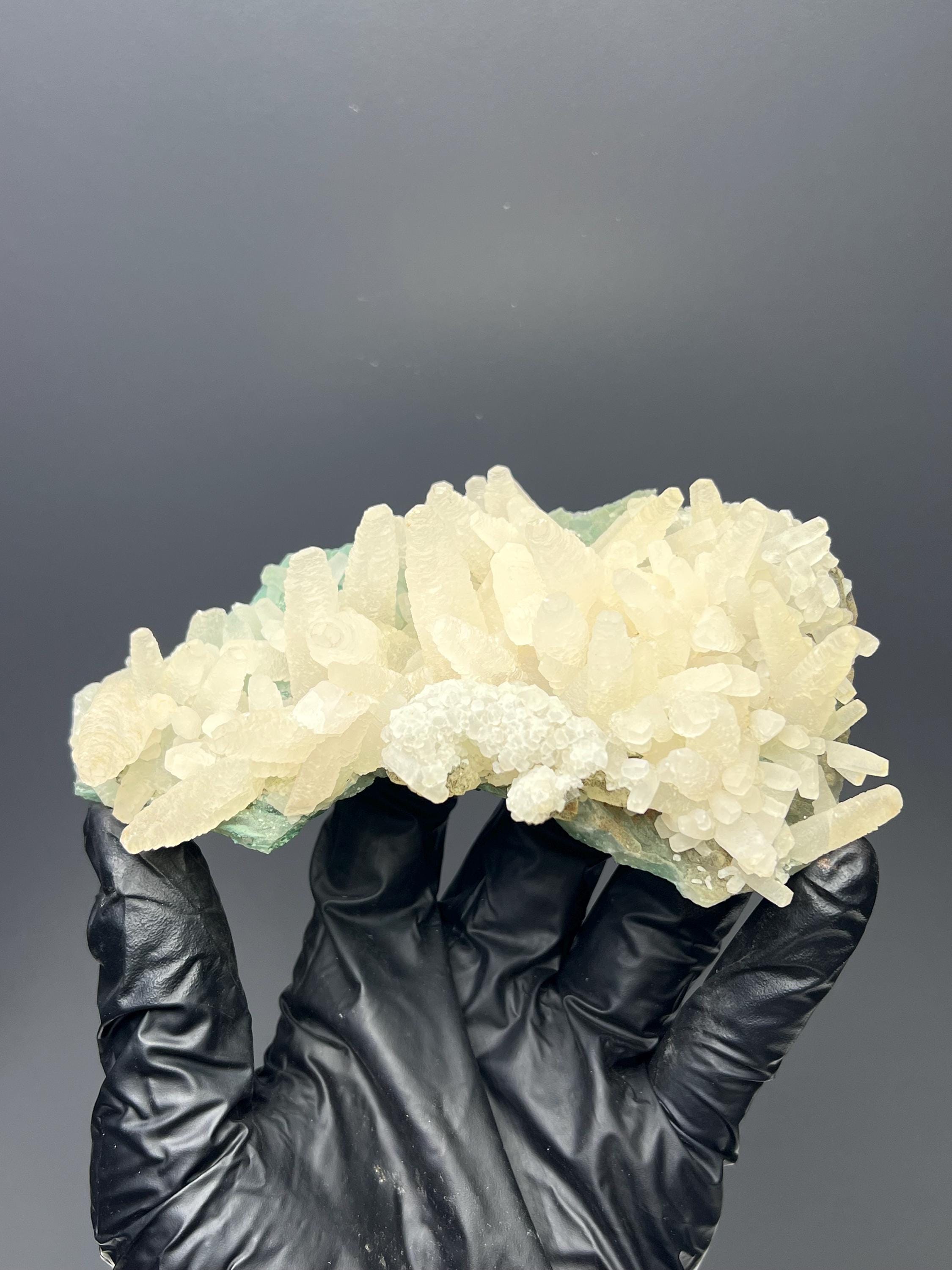 Crystal Quartz Specimen on Matrix - Turkey Mineral Collection - Crystal Gemstone AE 