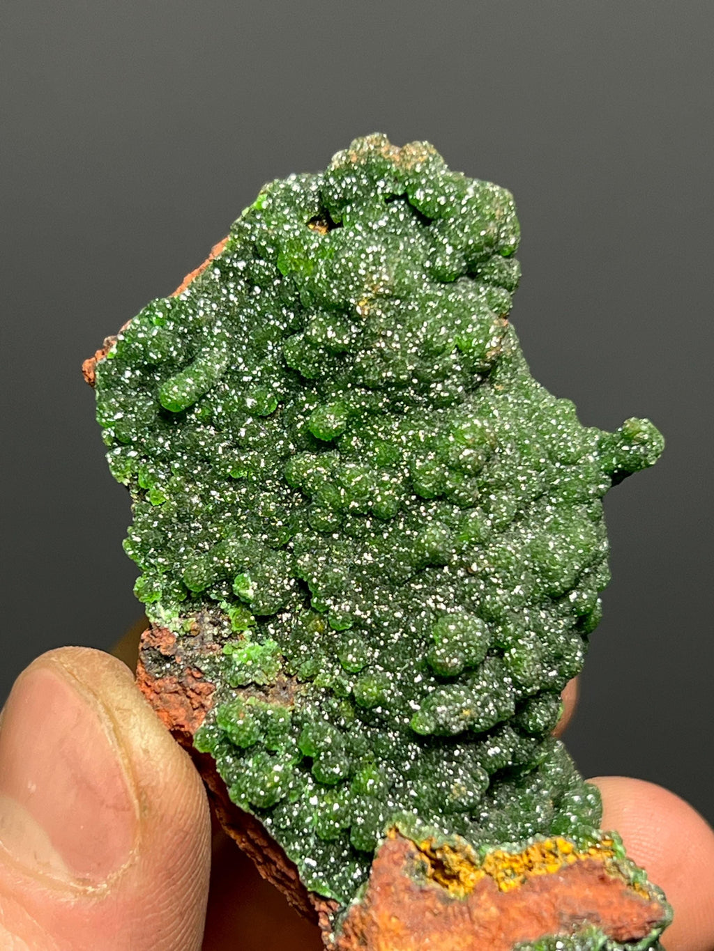 Special Green Conichalcite Specimen, 76gram - Crystal Gemstone AE 