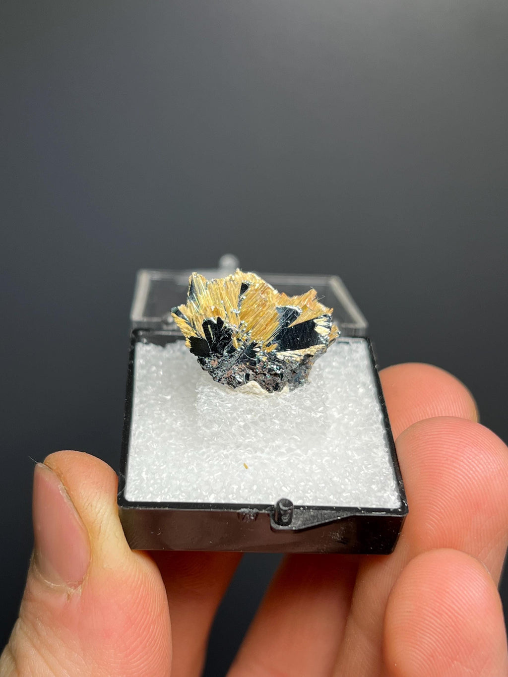 Rutile Hematite - Brazil - Crystal Gemstone AE 