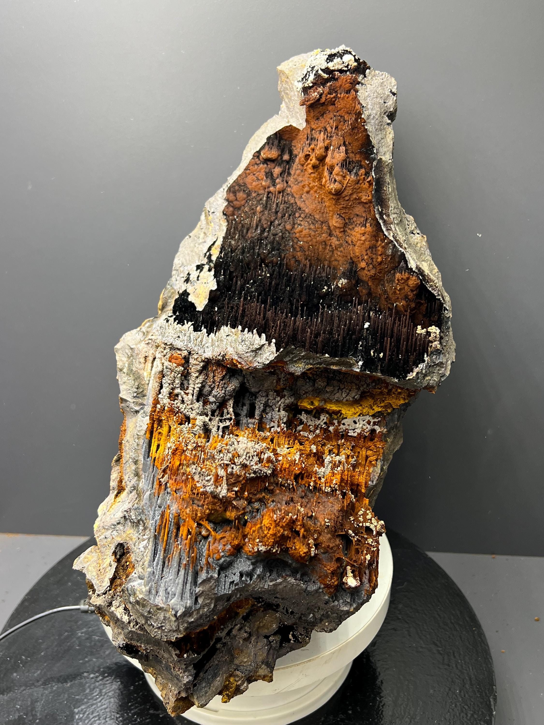 Museum Grade Limonite Specularite Goethite Specimen, Kayseri Turkey - Crystal Gemstone AE 