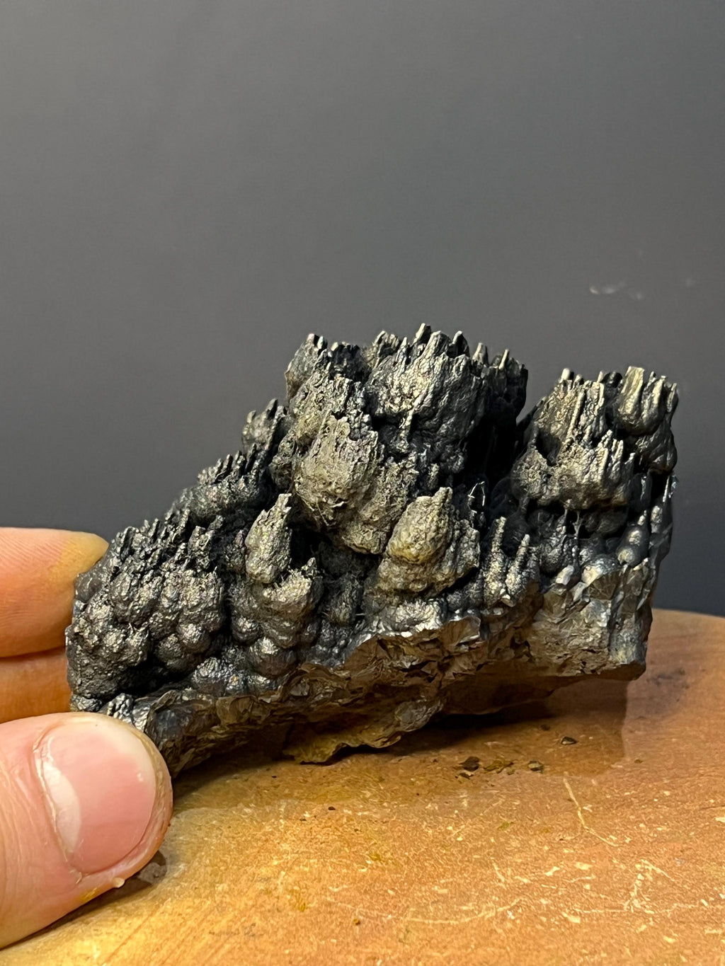 Museum Grade! Golden Color Stalactite Goethite Specimen - Crystal Gemstone AE 