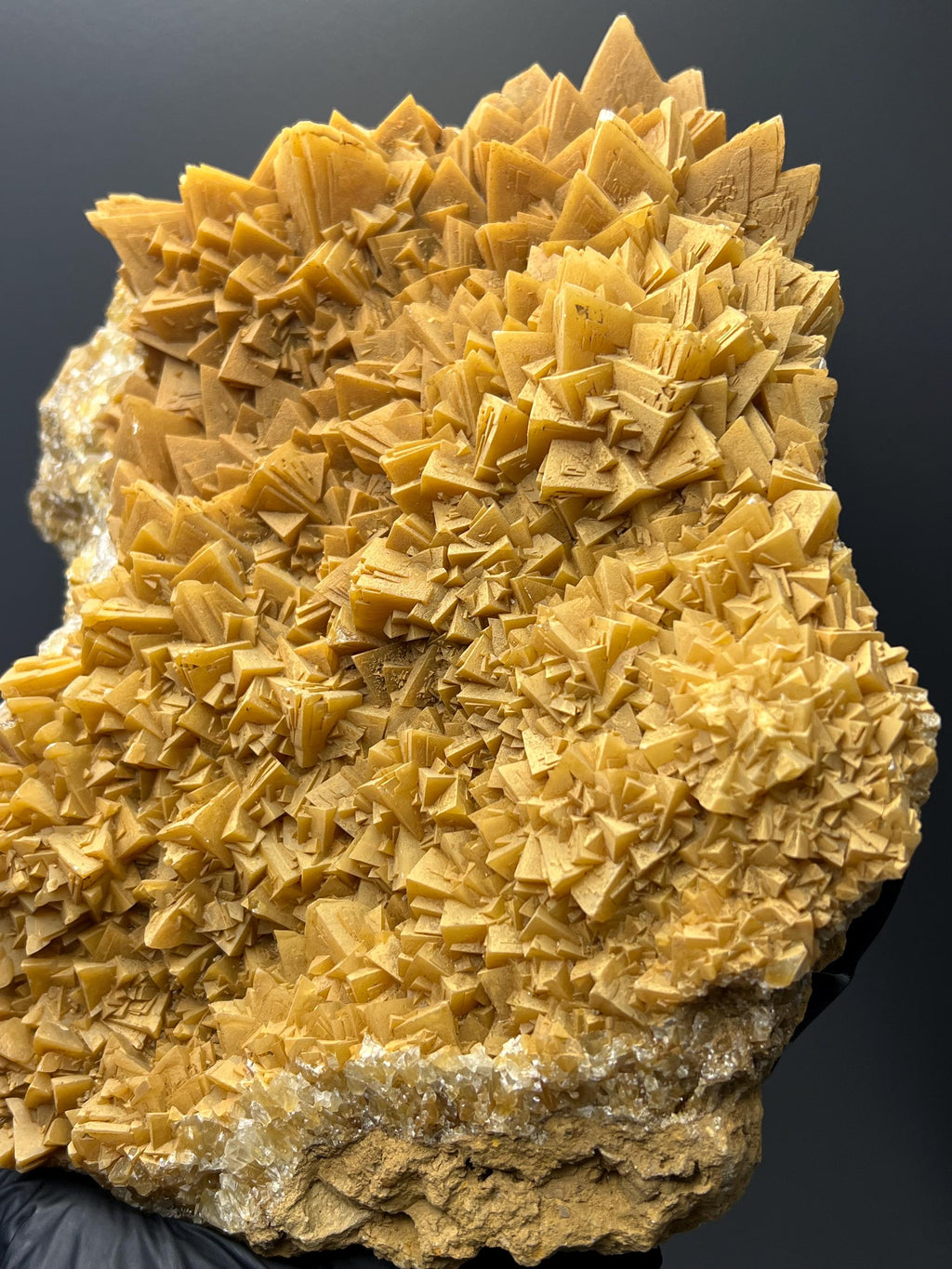 Very Special! Large Size Orange Crystal Calcite - Crystal Gemstone AE 