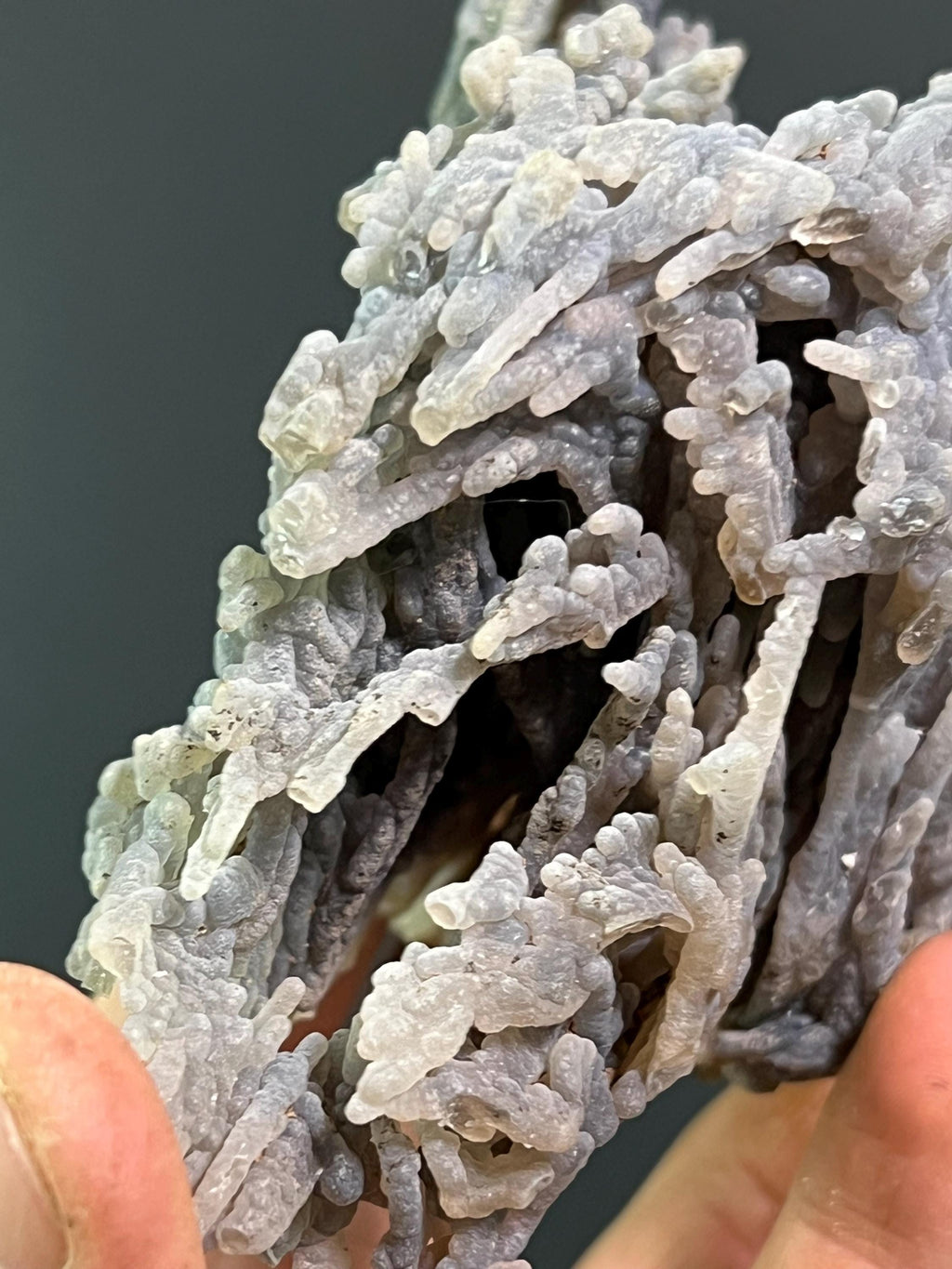 Stalactite Chalcedony - Crystal Gemstone AE 