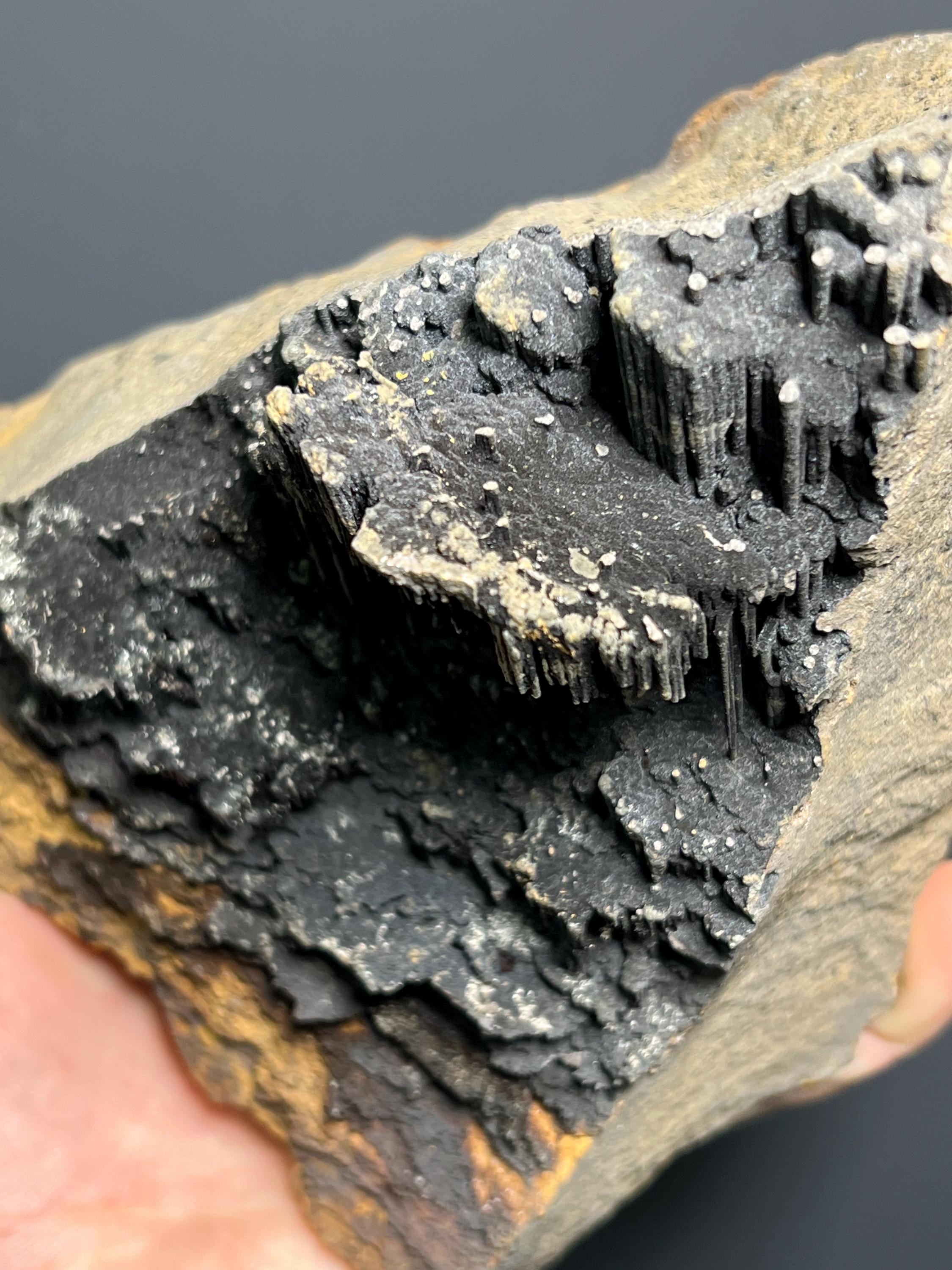 Museum Grade, Limonite With Stalactite Goethite, 2,1kg - Crystal Gemstone AE 