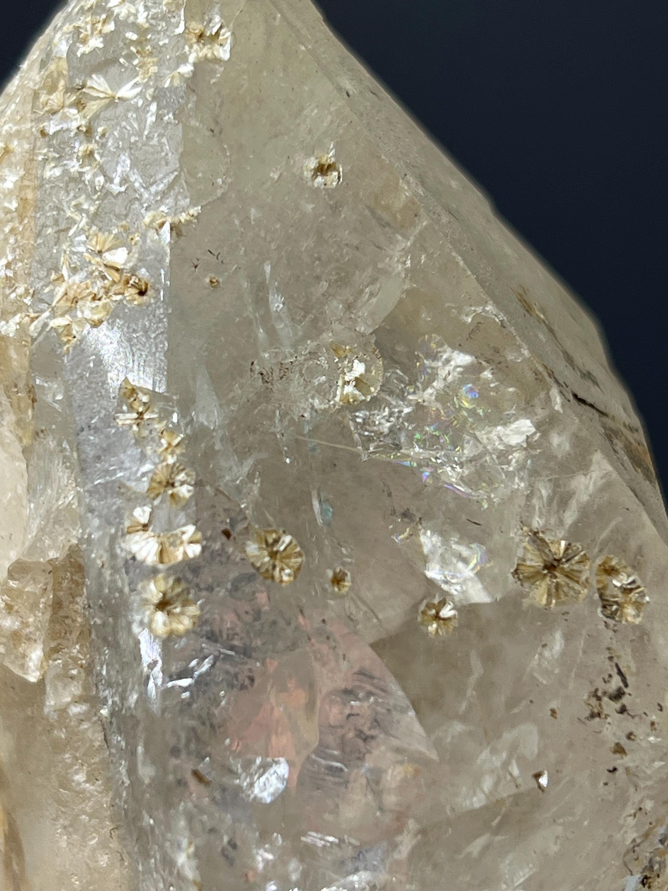 Rainbow Cathedral Formation Crystal Quartz Specimen - Crystal Gemstone AE 