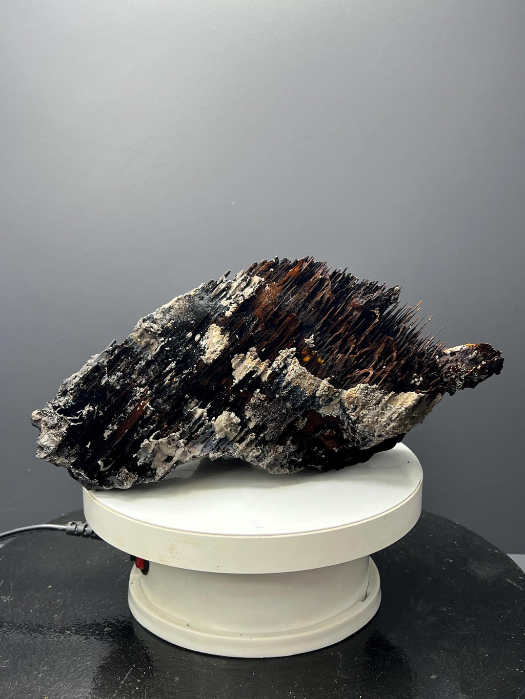Museum Grade! Very Showy Limonite And Specularite With Stalactite Bridges Goethite Specimen - Crystal Gemstone AE 
