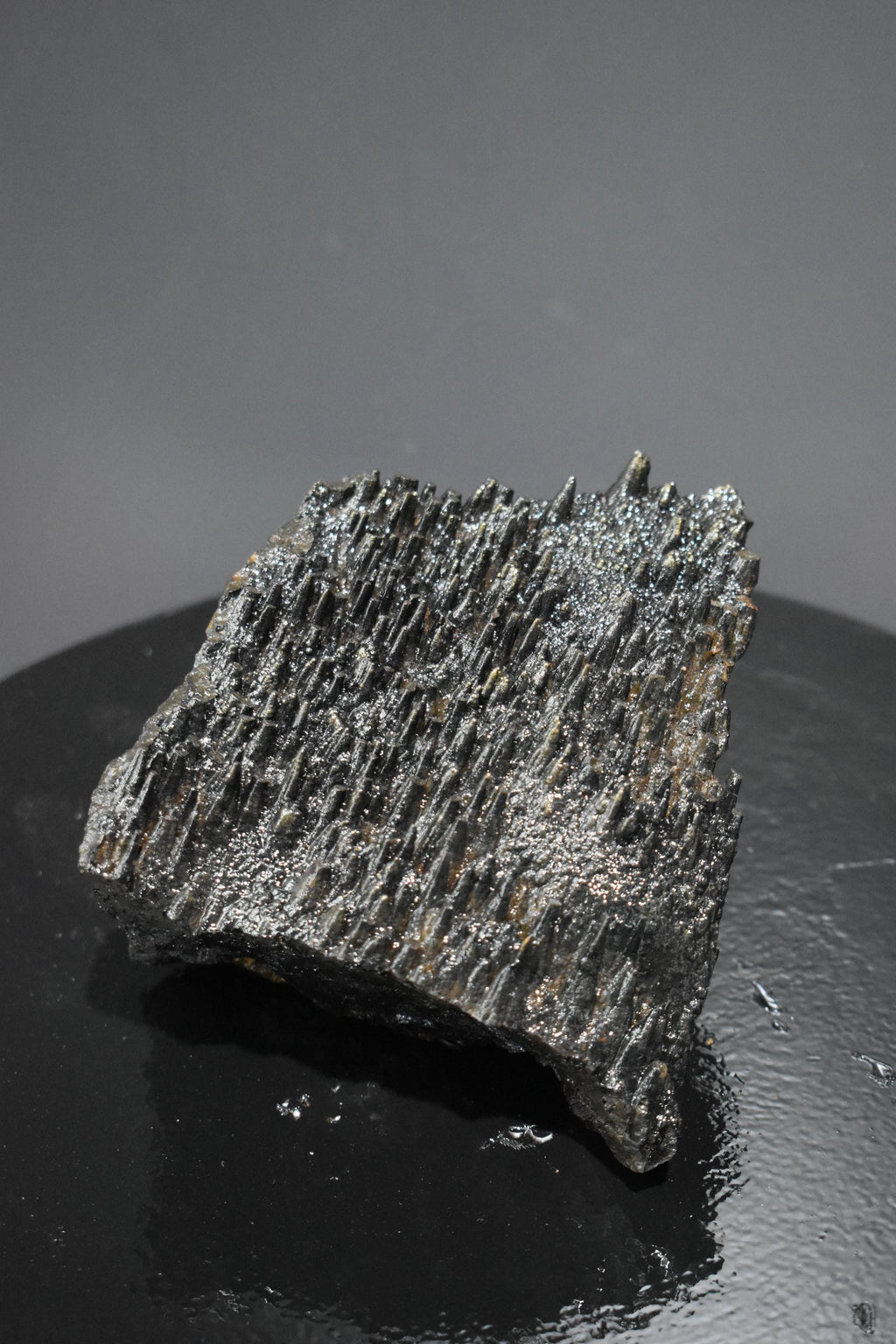 Museum Quality! Very Special Golden Color Stalactite Goethite, From Turkey, Special Collection Piece - Crystal Gemstone AE 