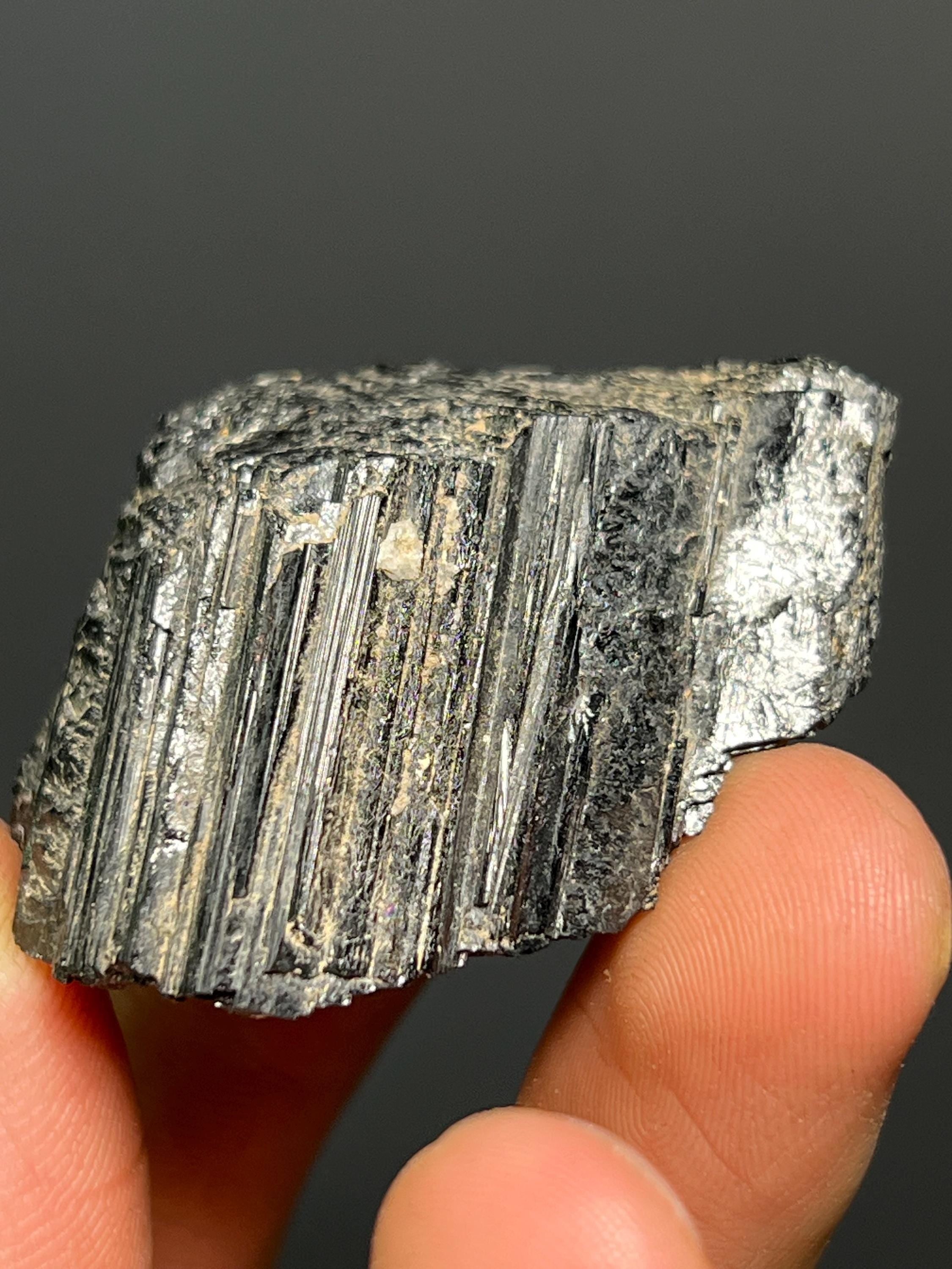 Black Tourmaline - Afghanistan - Crystal Gemstone AE 