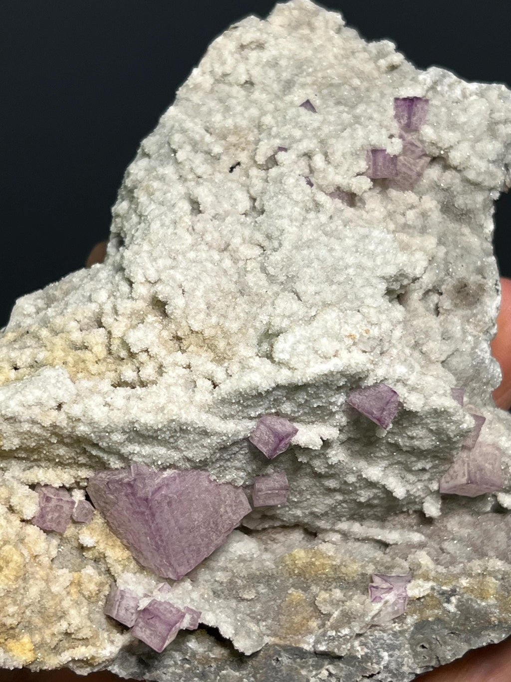 Special Formation Pink Fluorite Specimen, 544gram - Crystal Gemstone AE 