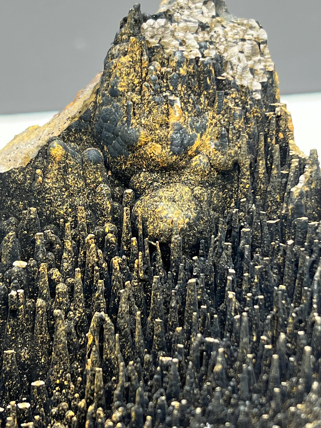 Museum quality, Extra Large Very showy stalactite Goethite specimen, Special Collections Piece - Crystal Gemstone AE 