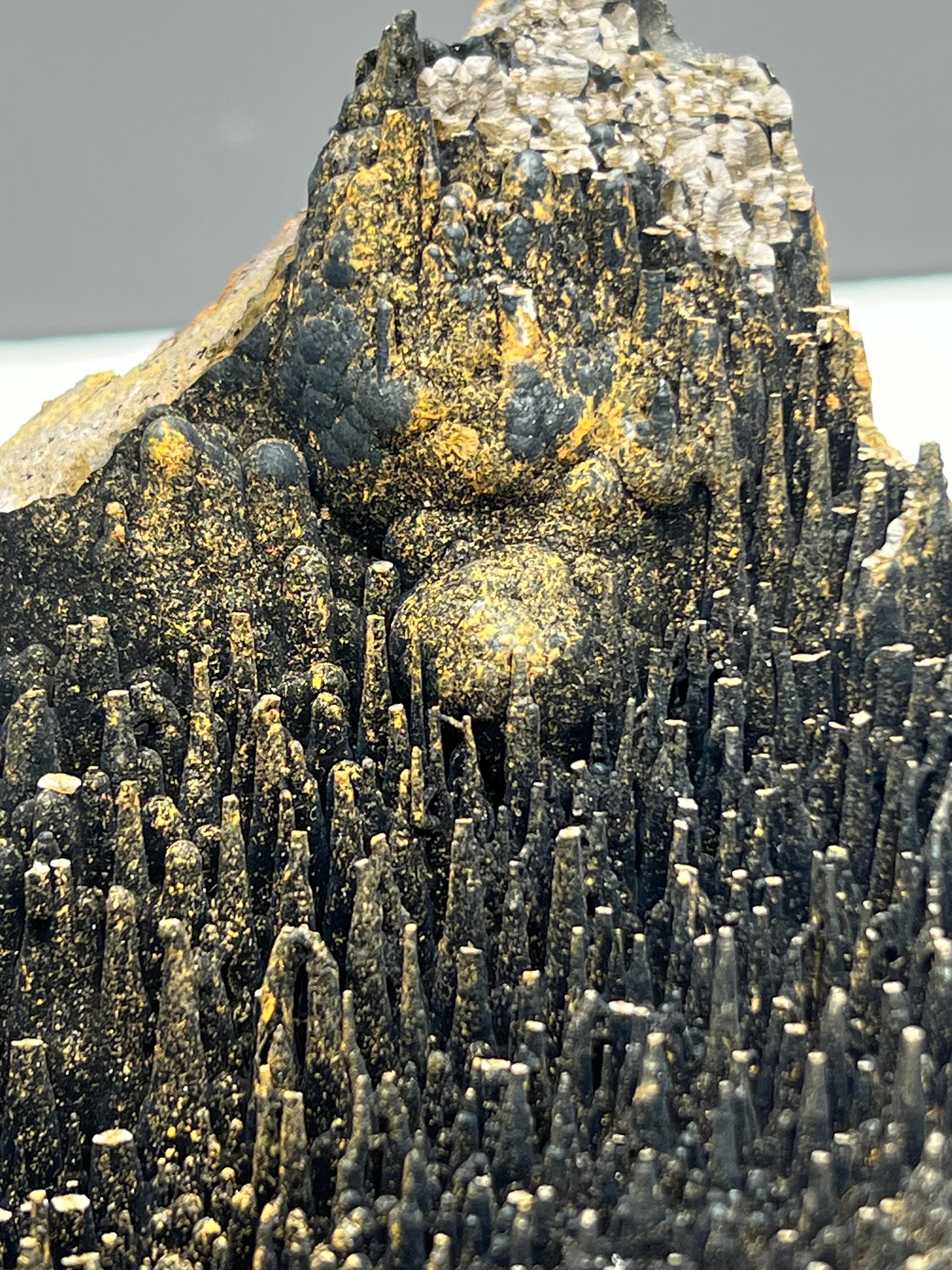Museum quality, Extra Large Very showy stalactite Goethite specimen, Special Collections Piece - Crystal Gemstone AE 