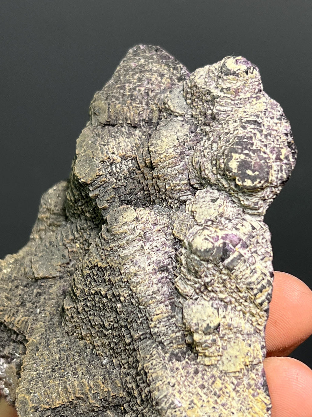 Very Special Purple Fluorite Specimen, 260gram - Crystal Gemstone AE 