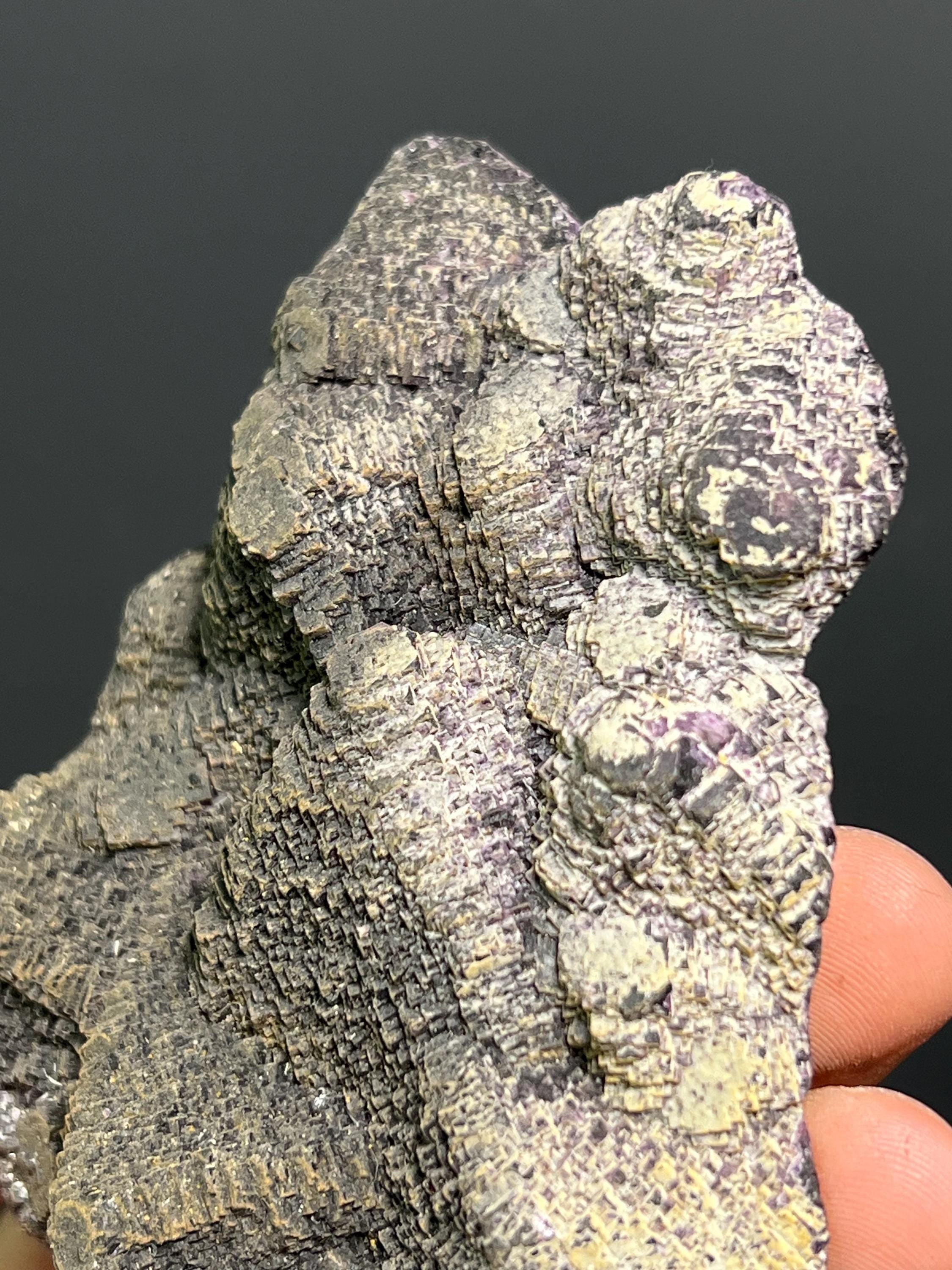Very Special Purple Fluorite Specimen, 260gram - Crystal Gemstone AE 