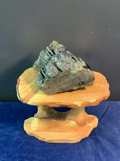 "Museum Grade" Golden Color Botryoidal And Stalactite Formation Goethite - Crystal Gemstone AE 