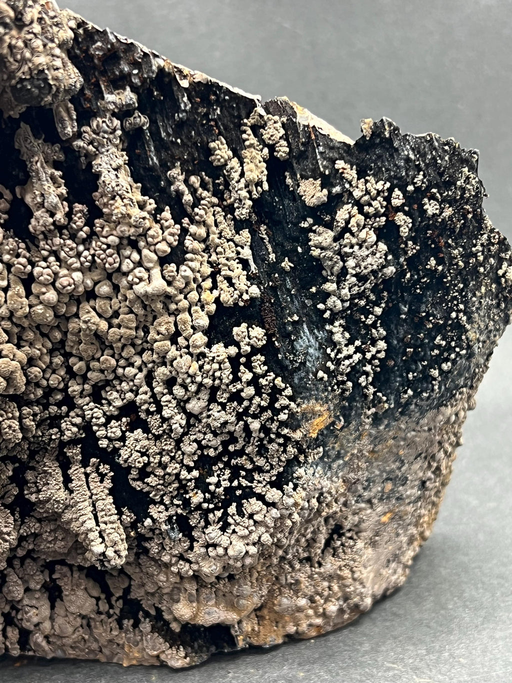 Specularite And Limonite With Stalactite Goethite - Crystal Gemstone AE 