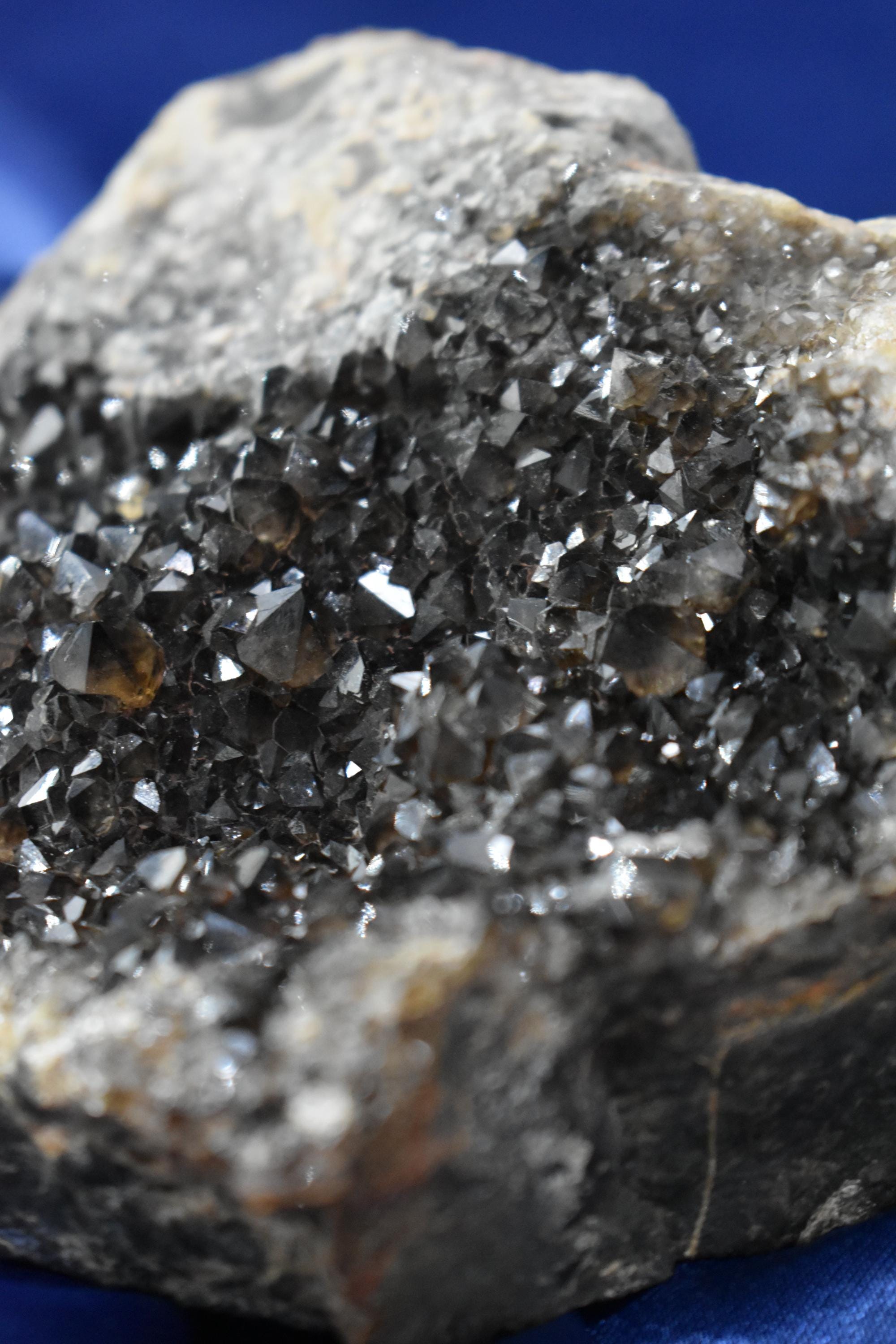 Very Special Black Quartz Specimen - Crystal Gemstone AE 