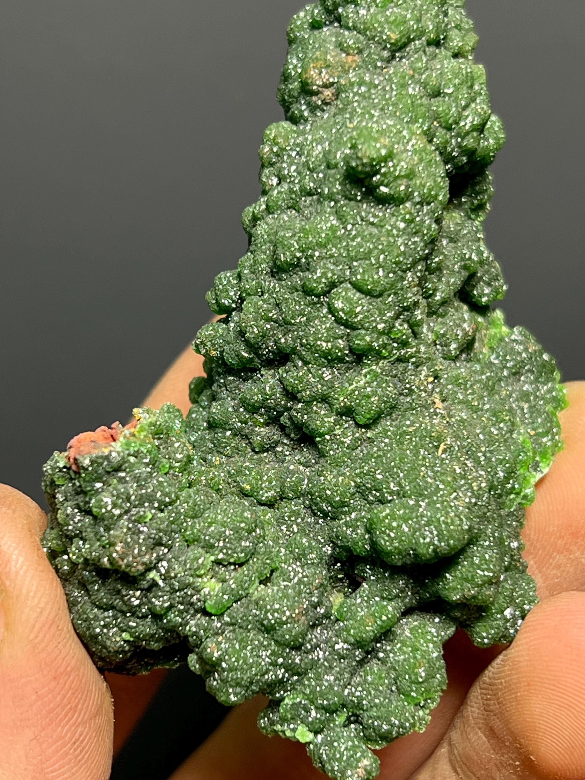 Special Green Conichalcite Specimen, 76gram - Crystal Gemstone AE 
