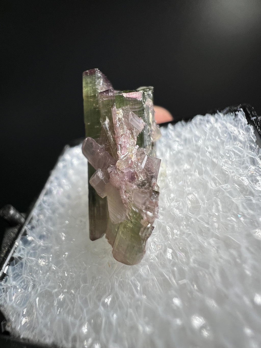 Elbaite Tourmaline Specimen - Crystal Gemstone AE 
