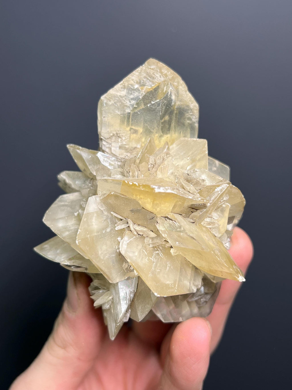 Selenite Rose Crystal, 275gram - Crystal Gemstone AE 