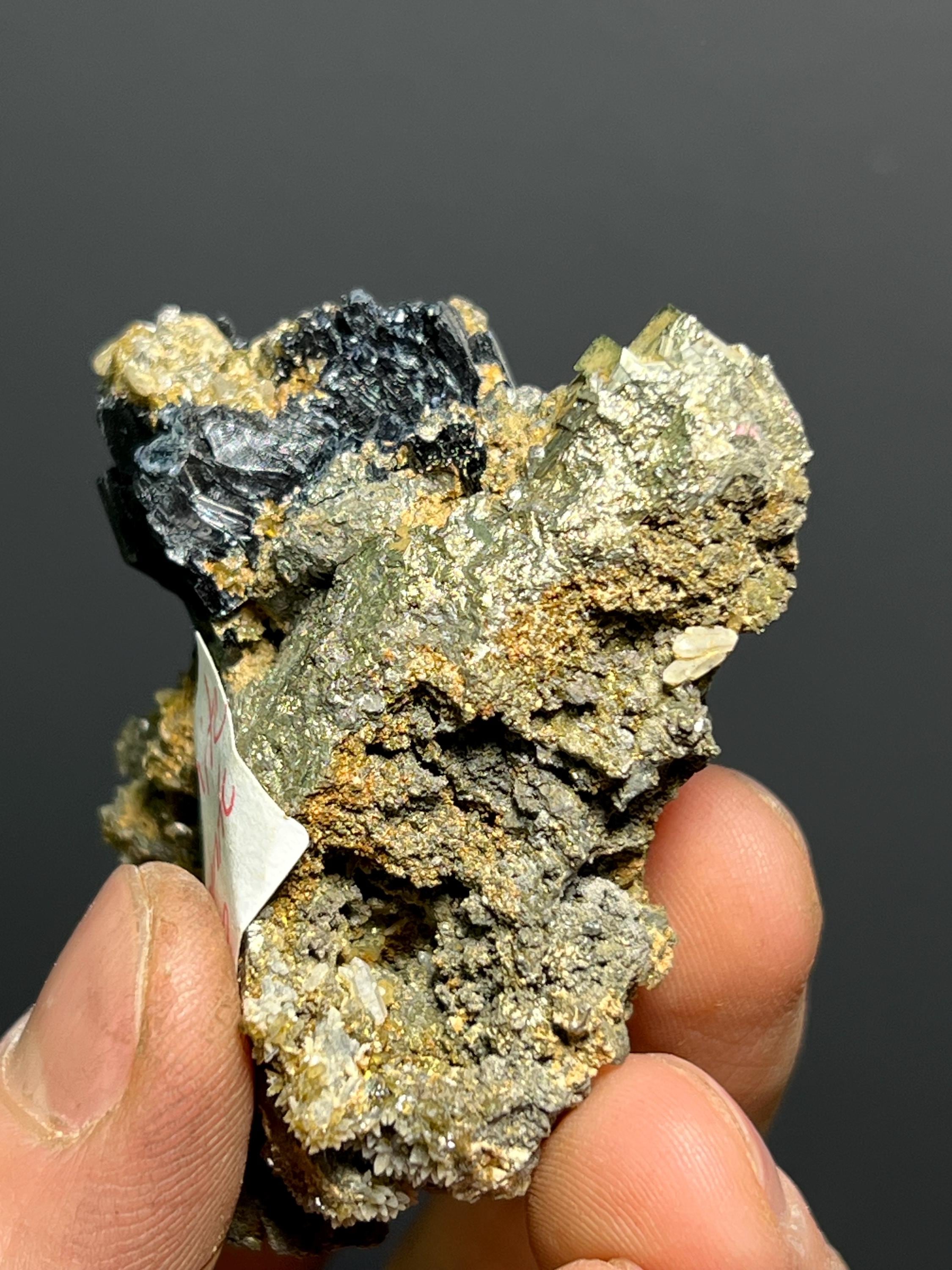 Museum Grade, Vivanite Childernite Specimen, 118gram - Crystal Gemstone AE 