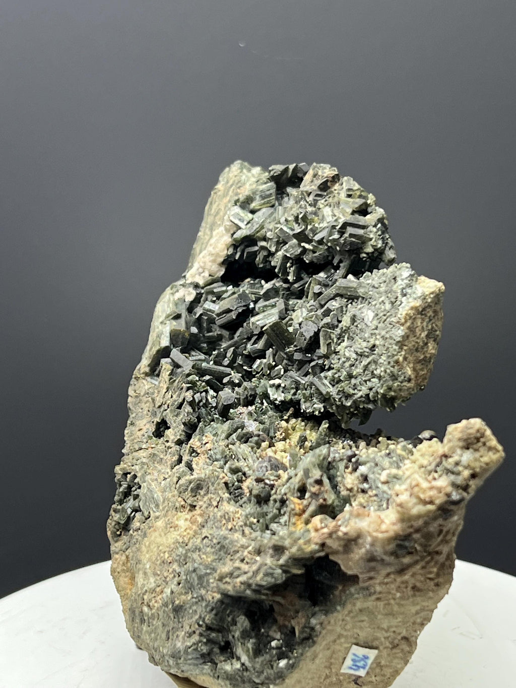 Actinolite, Sphalerite, Calcite And Barite Specimen - Crystal Gemstone AE 