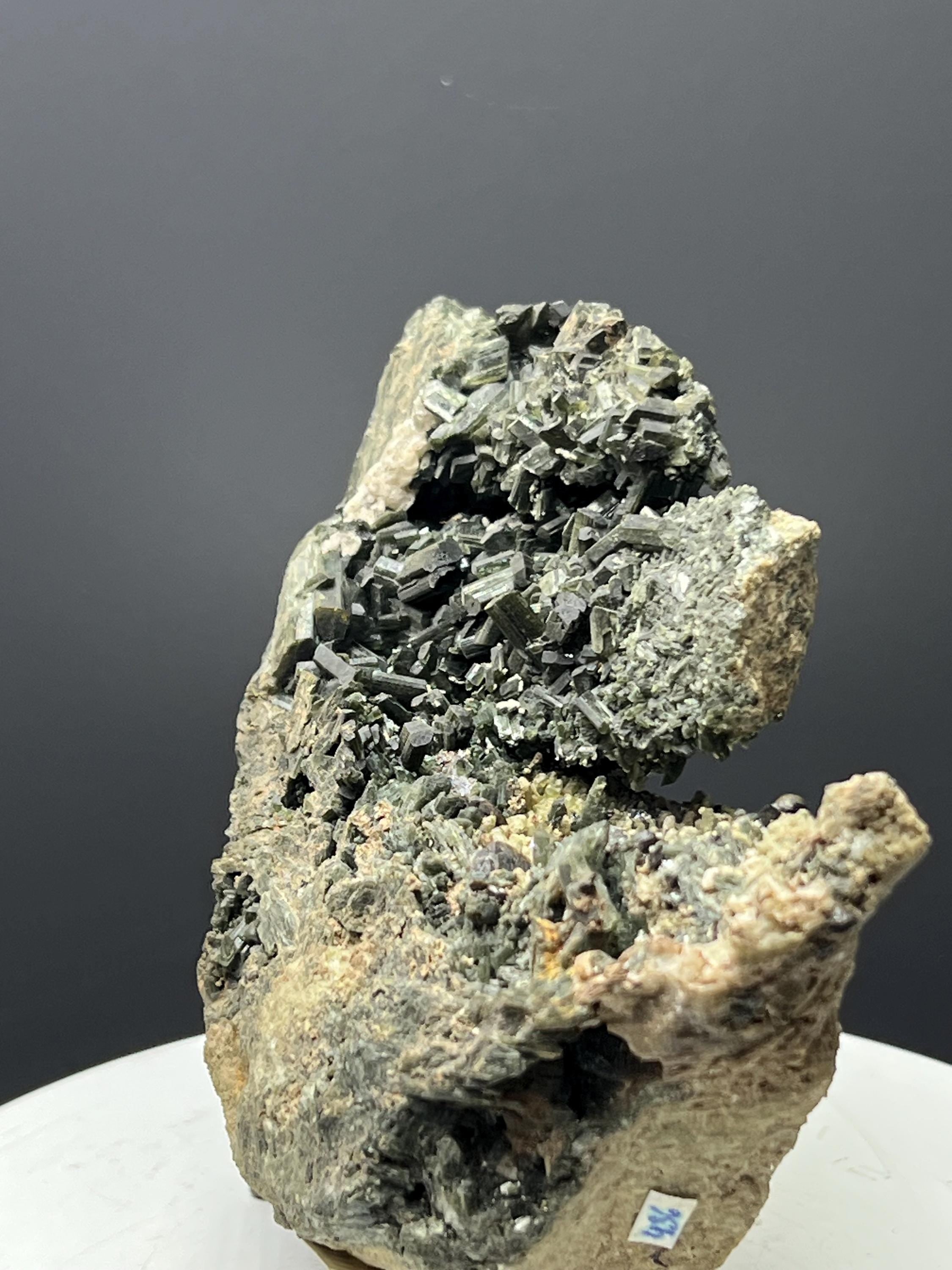 Actinolite, Sphalerite, Calcite And Barite Specimen - Crystal Gemstone AE 