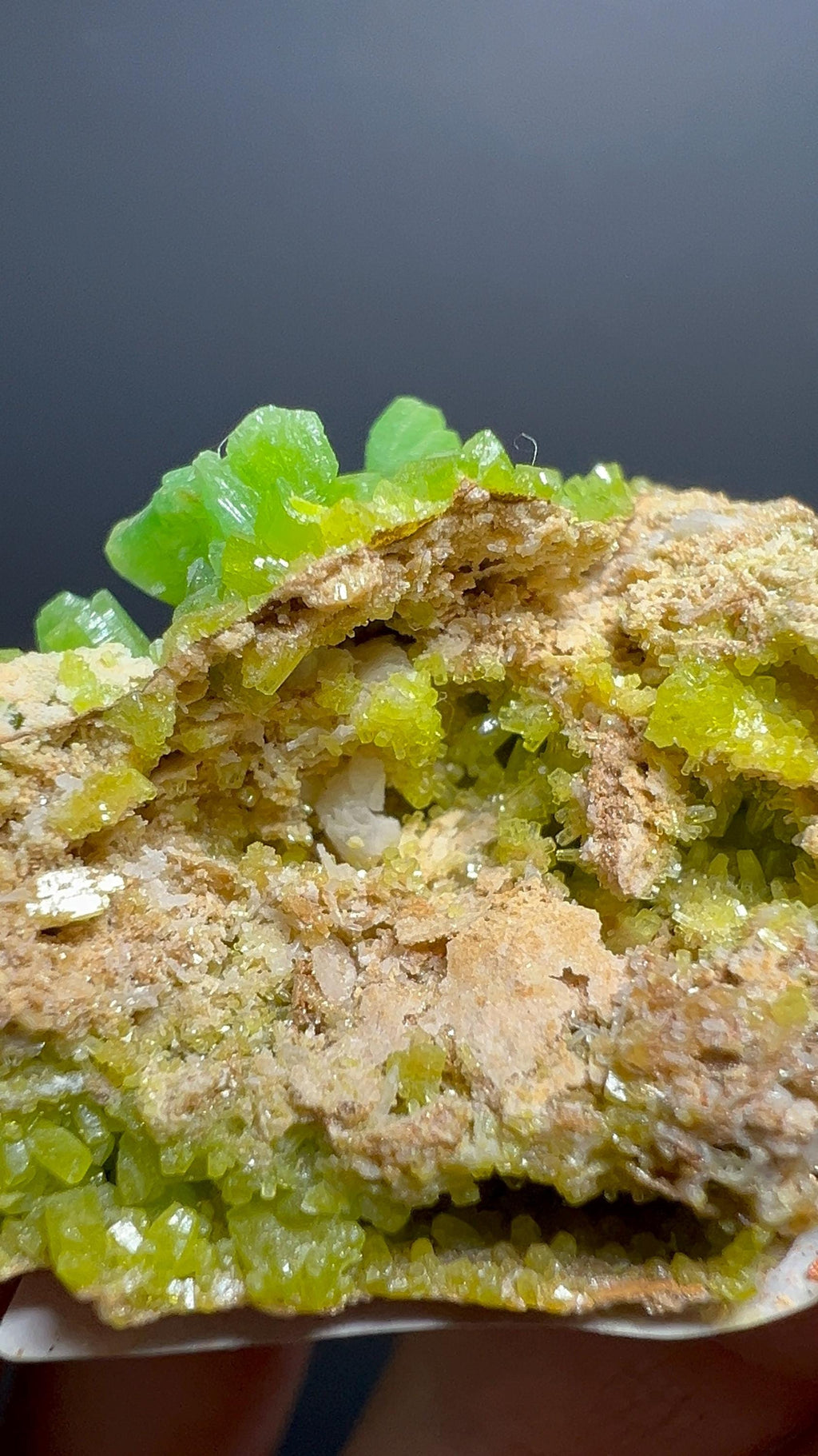 Very Special Pyromorphite Specimen, 38gram - Crystal Gemstone AE 