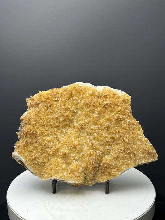 Feather Orange Crystal Calcite Specimen