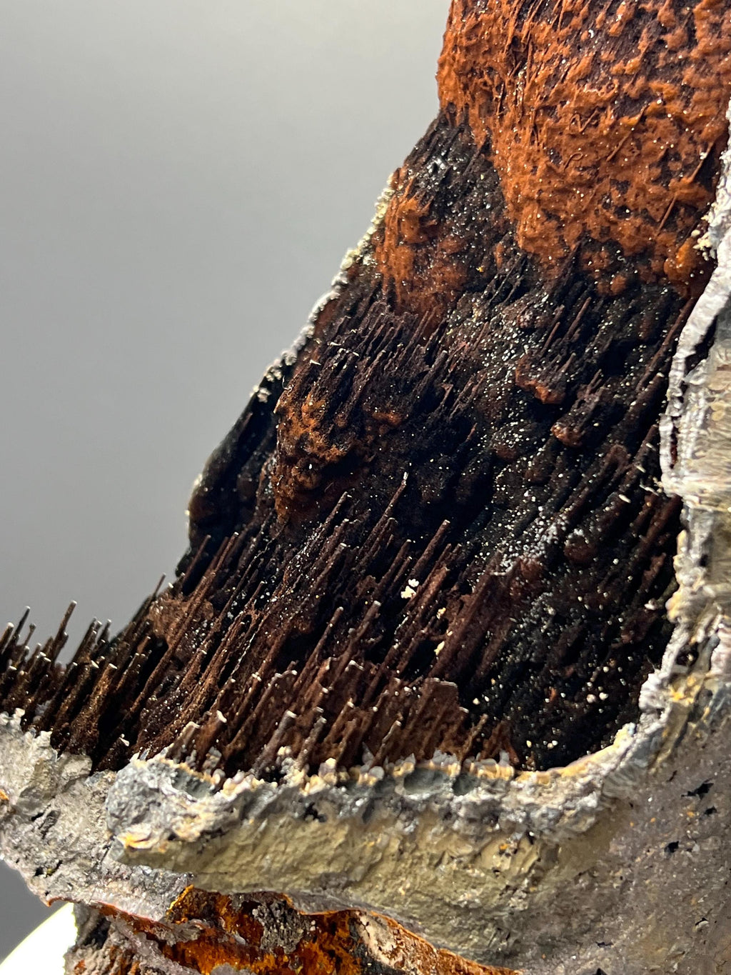Museum Grade, Very Special Limonite And Specularite With Stalactite Goethite, For Special Collections - Crystal Gemstone AE 