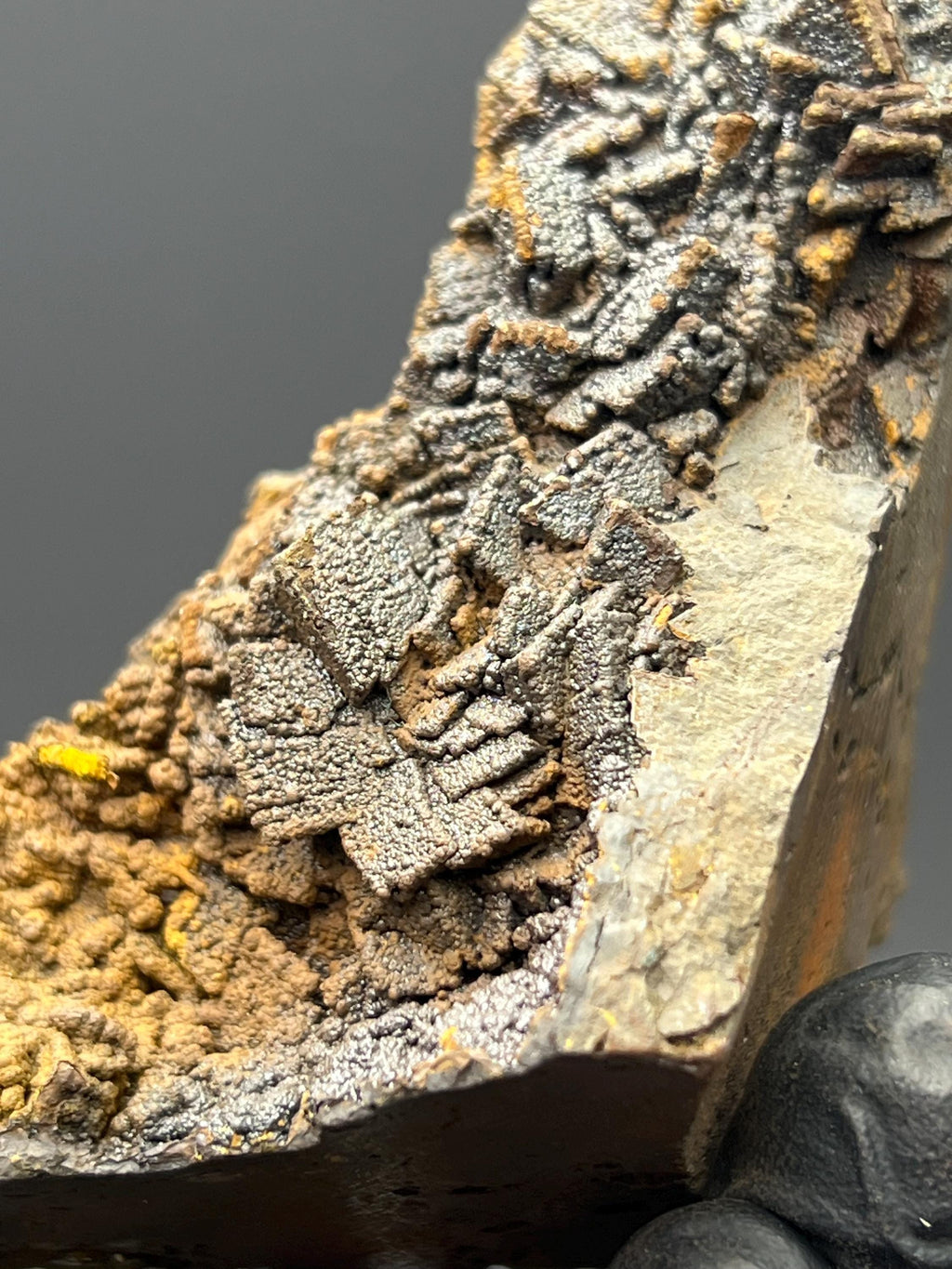 Goethite With Iron Siderite Specimen - Crystal Gemstone AE 