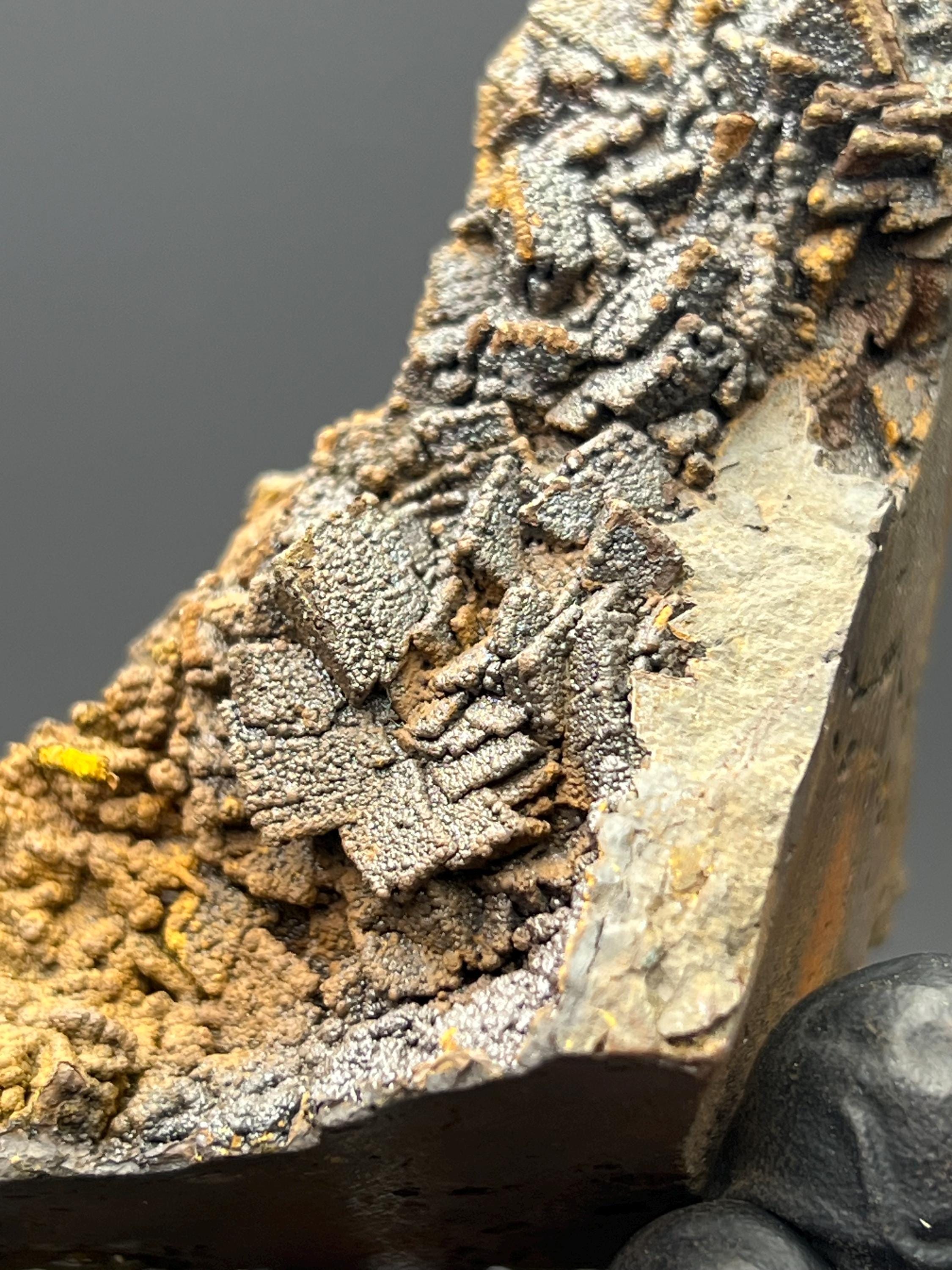 Goethite With Iron Siderite Specimen - Crystal Gemstone AE 