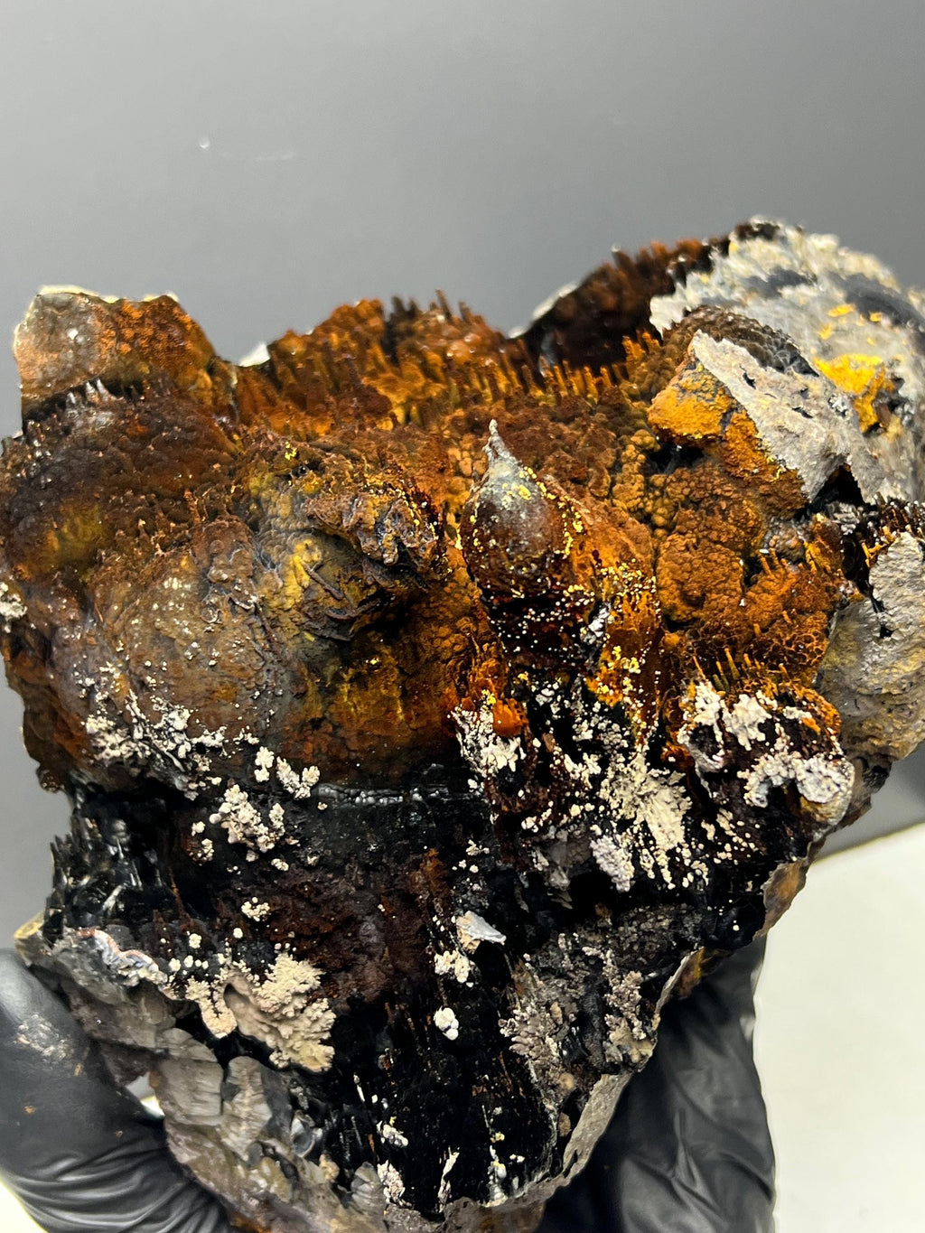 Museum Quality Extra Large Limonite With Stalactite Goethite, For Special Collector Item - Crystal Gemstone AE 