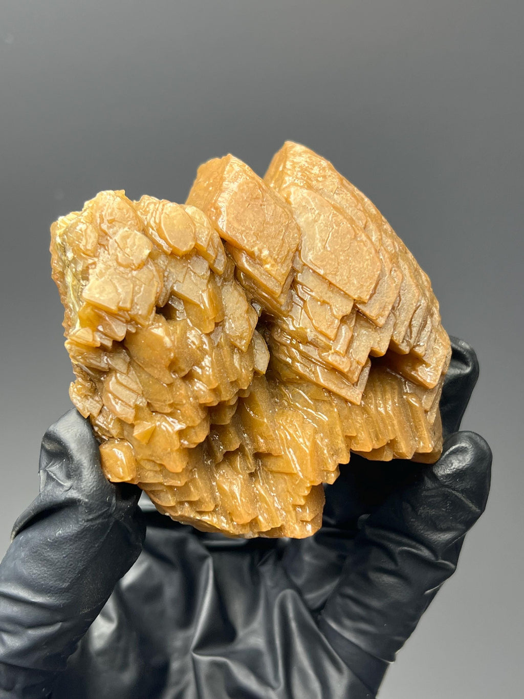 Very Special! Cathedral Formation Orange Crystal Calcite - Crystal Gemstone AE 
