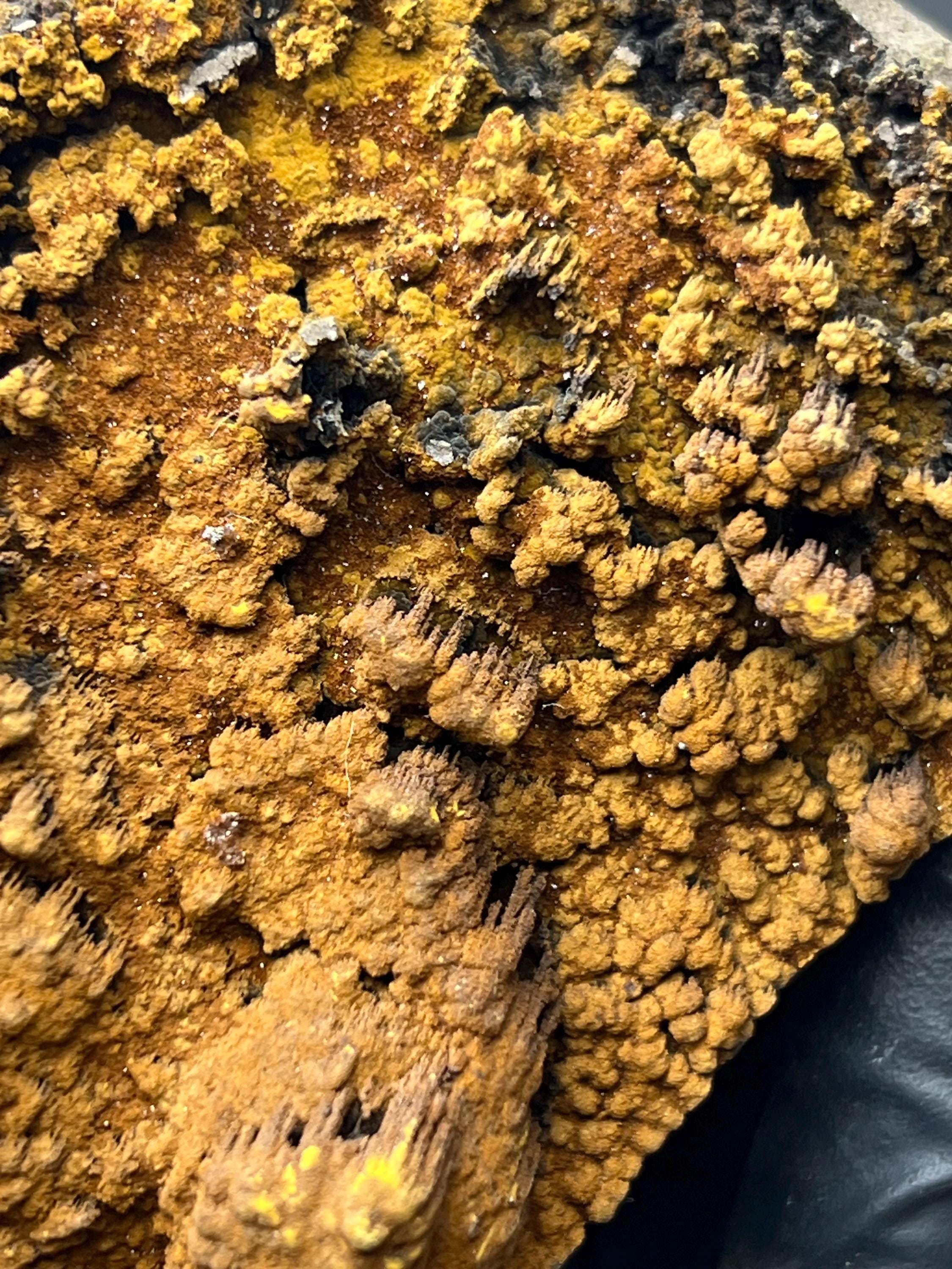 Limonite With Small Stalactites Goethite Specimen - Crystal Gemstone AE 