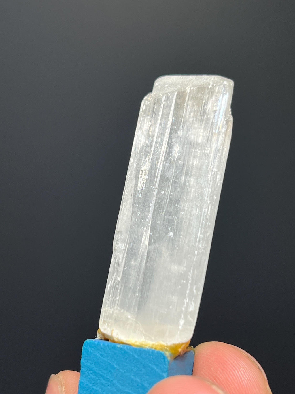 Natural Kunzite Crystal Specimen – Afghanistan - Crystal Gemstone AE 