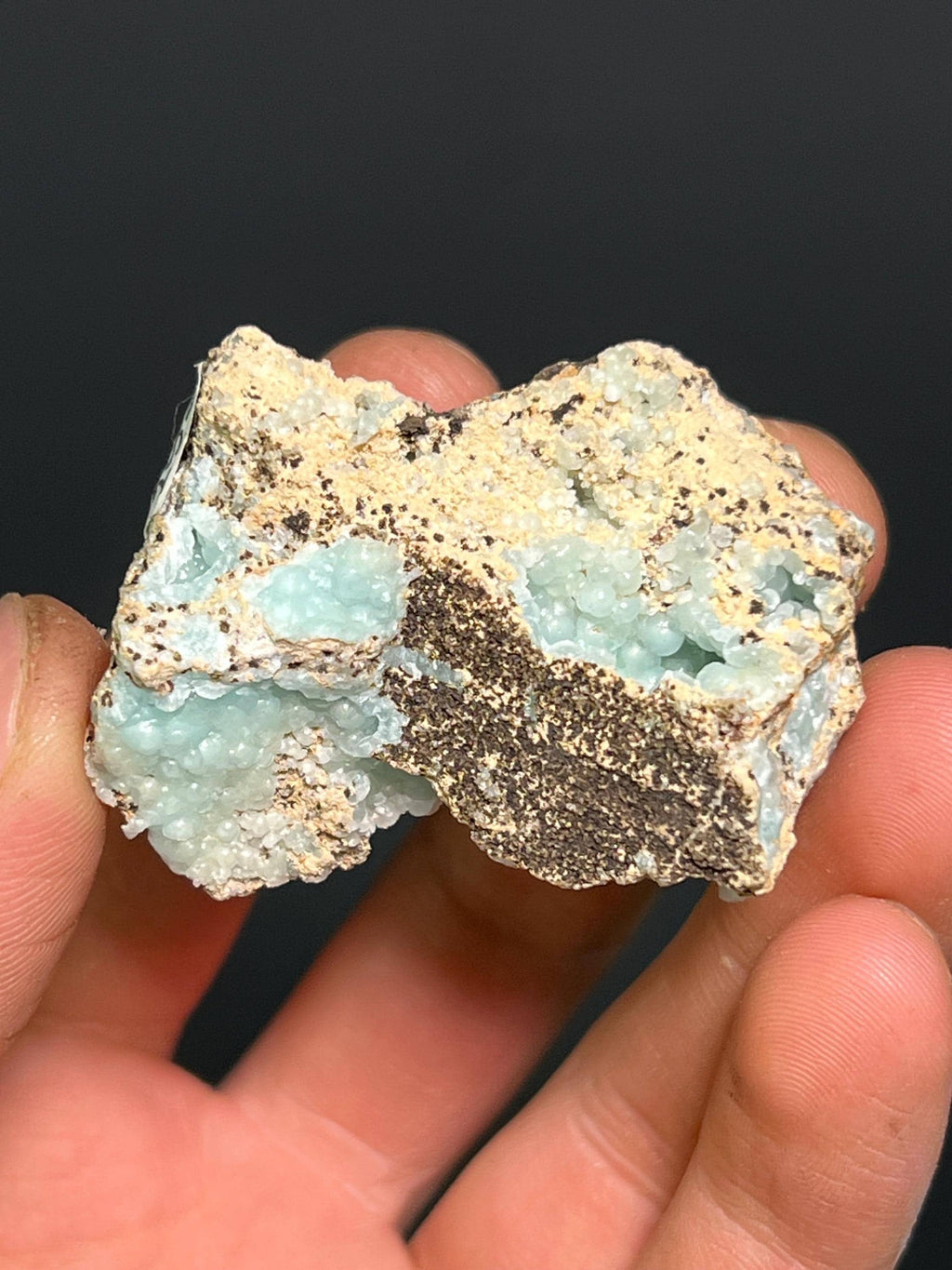 Blue Hemimorphite Specimen, 56gram - Crystal Gemstone AE 