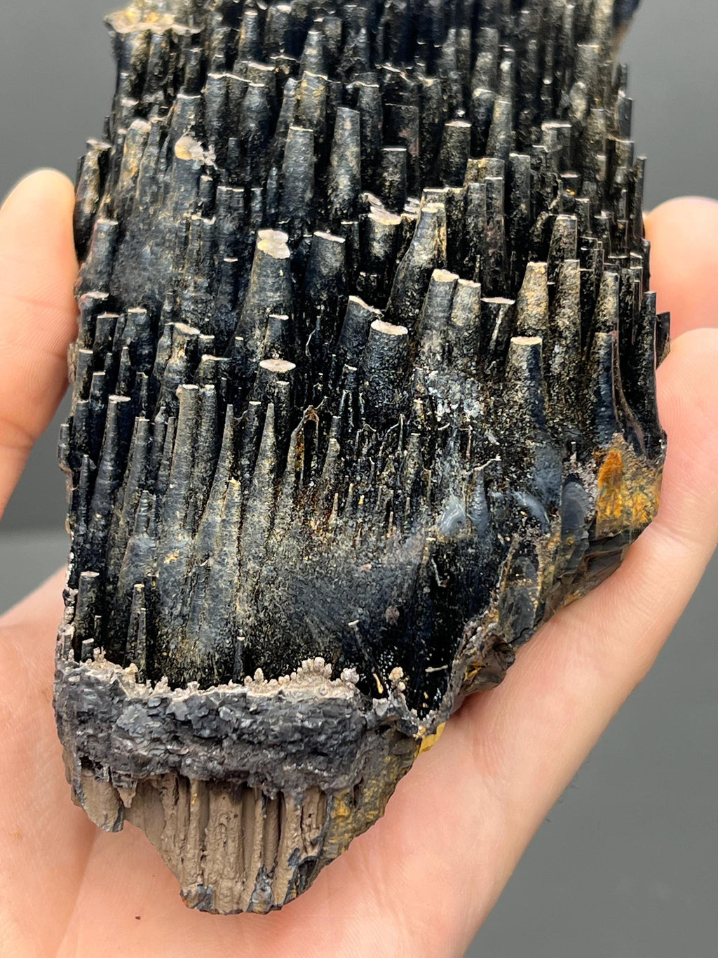 Special Quality, Very Showy Stalactite goethtite mineral, For Special Collection - Crystal Gemstone AE 