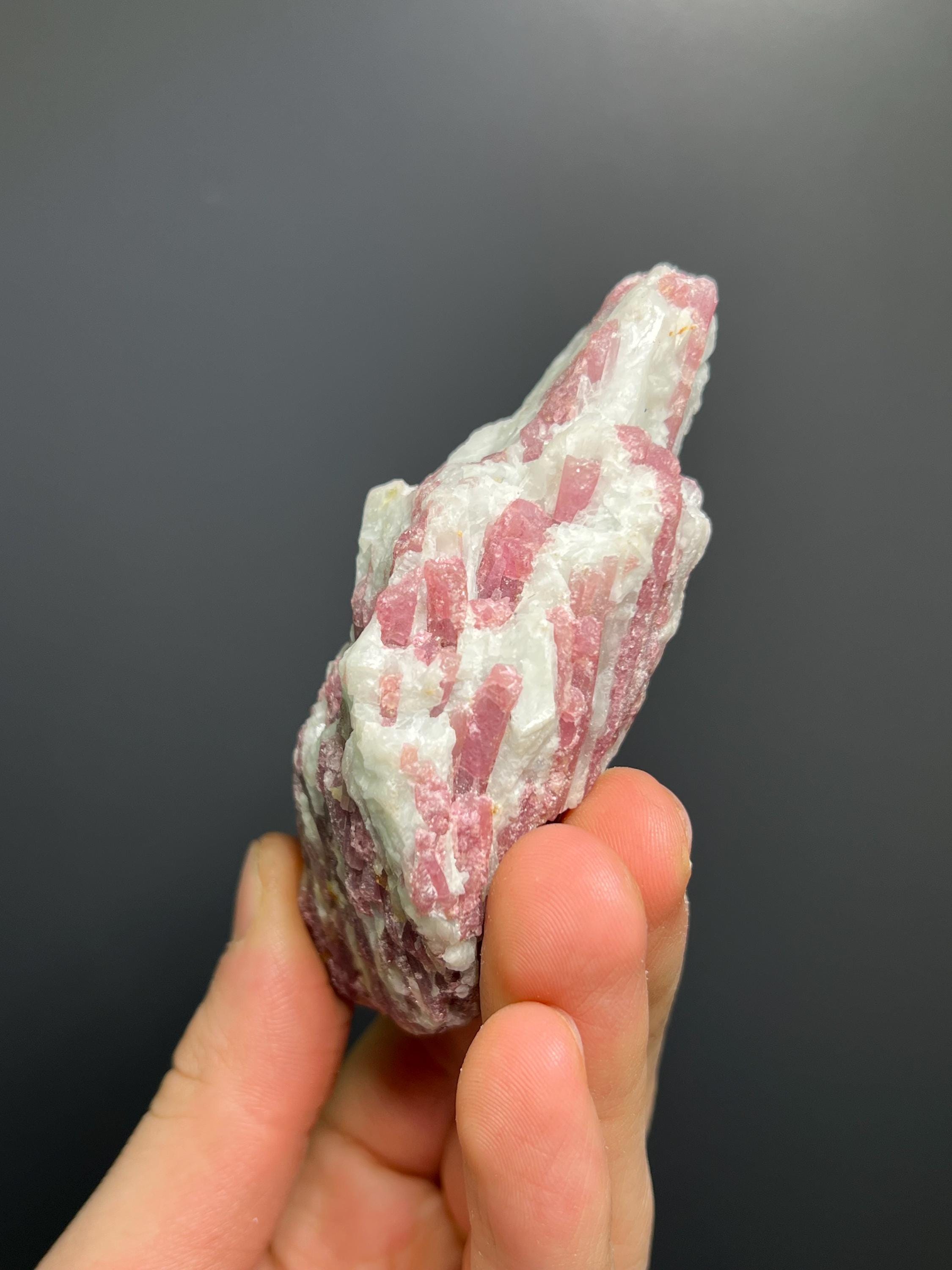 Pink Tourmaline - Brazil - Crystal Gemstone AE 